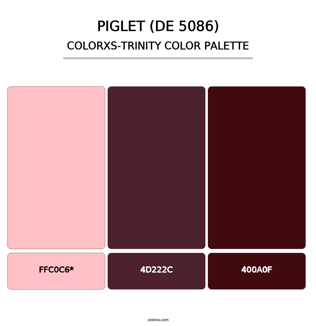 Piglet (DE 5086) - Colorxs Trinity Palette