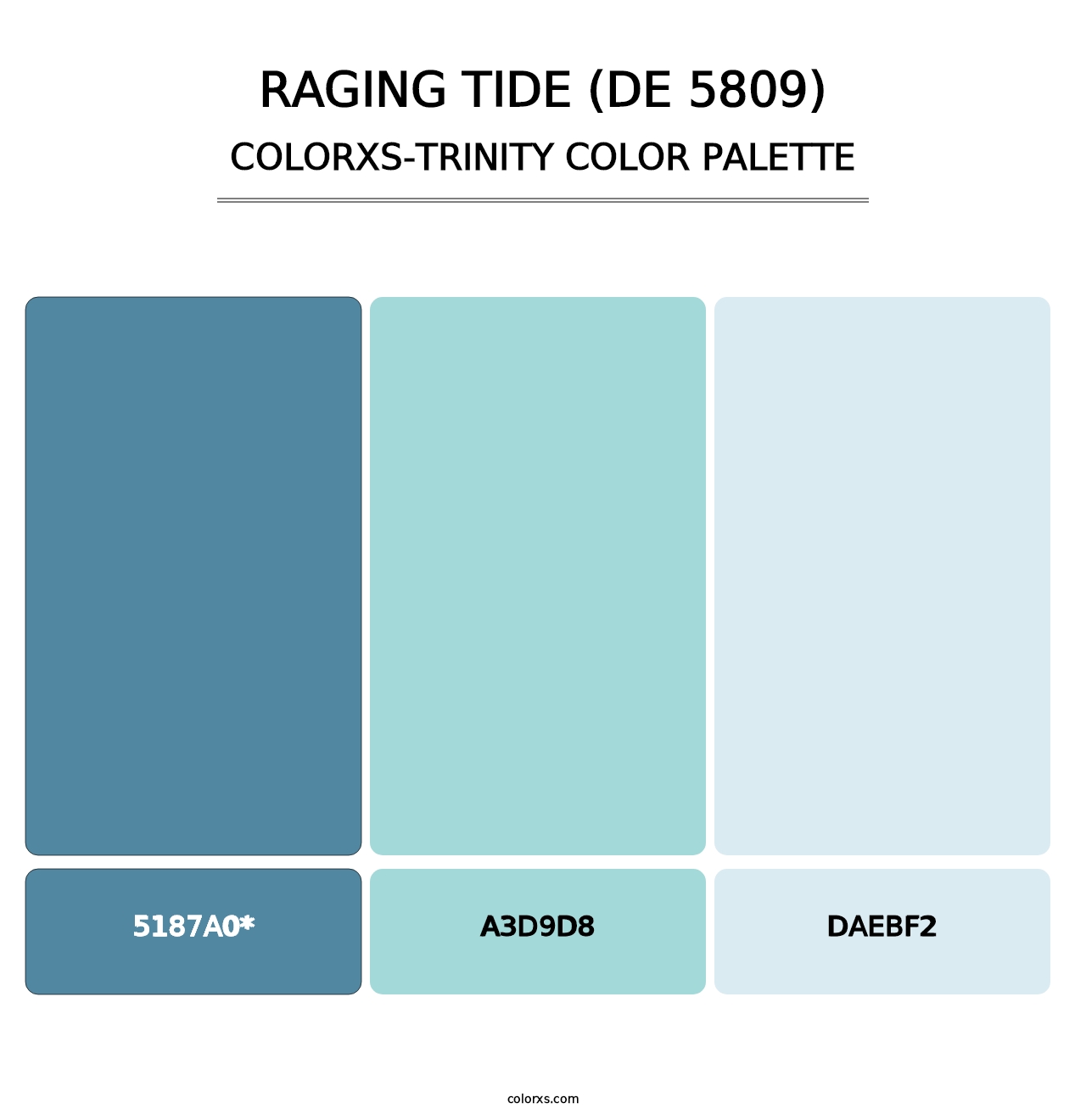 Raging Tide (DE 5809) - Colorxs Trinity Palette