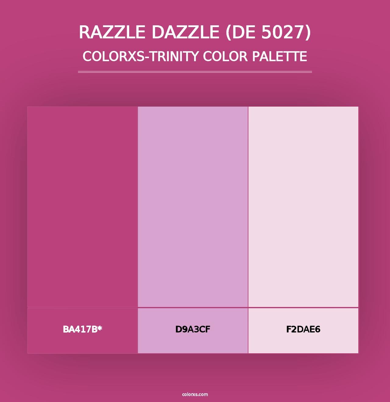 Razzle Dazzle (DE 5027) - Colorxs Trinity Palette