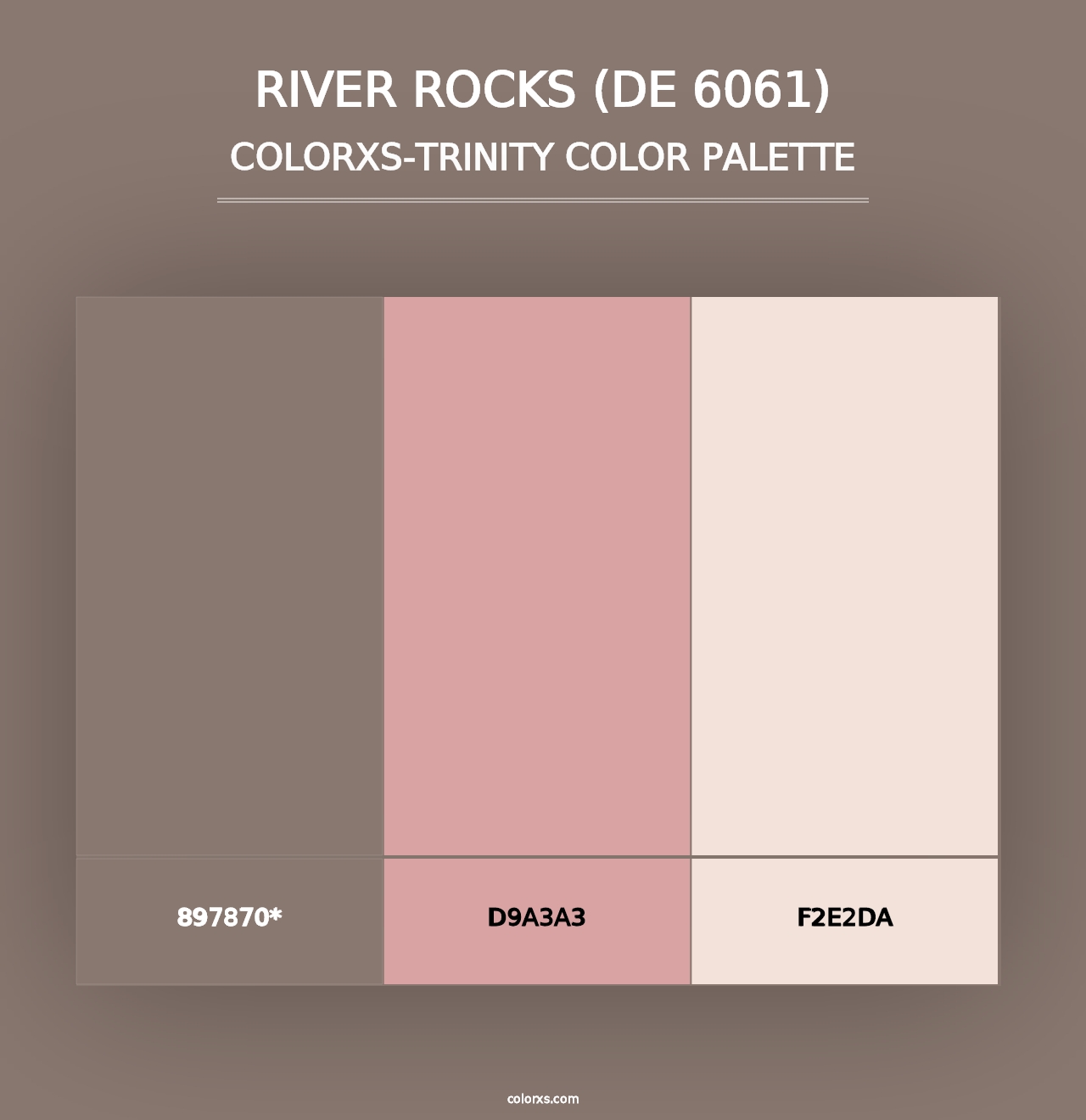 River Rocks (DE 6061) - Colorxs Trinity Palette