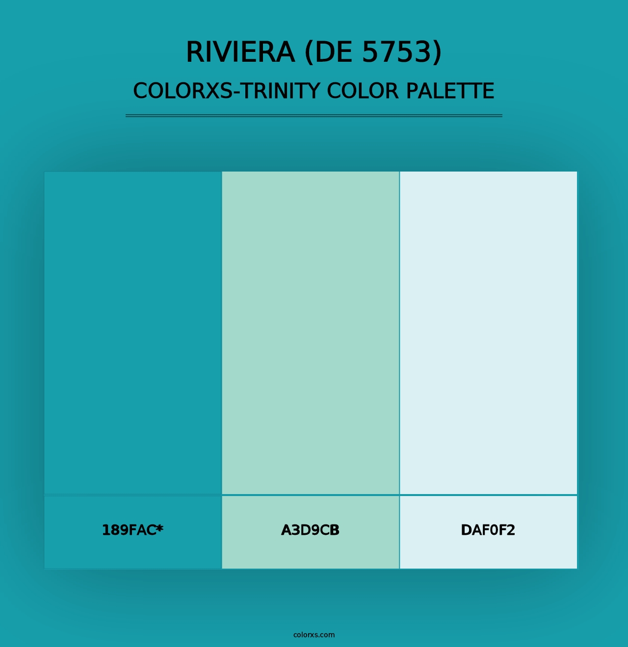 Riviera (DE 5753) - Colorxs Trinity Palette