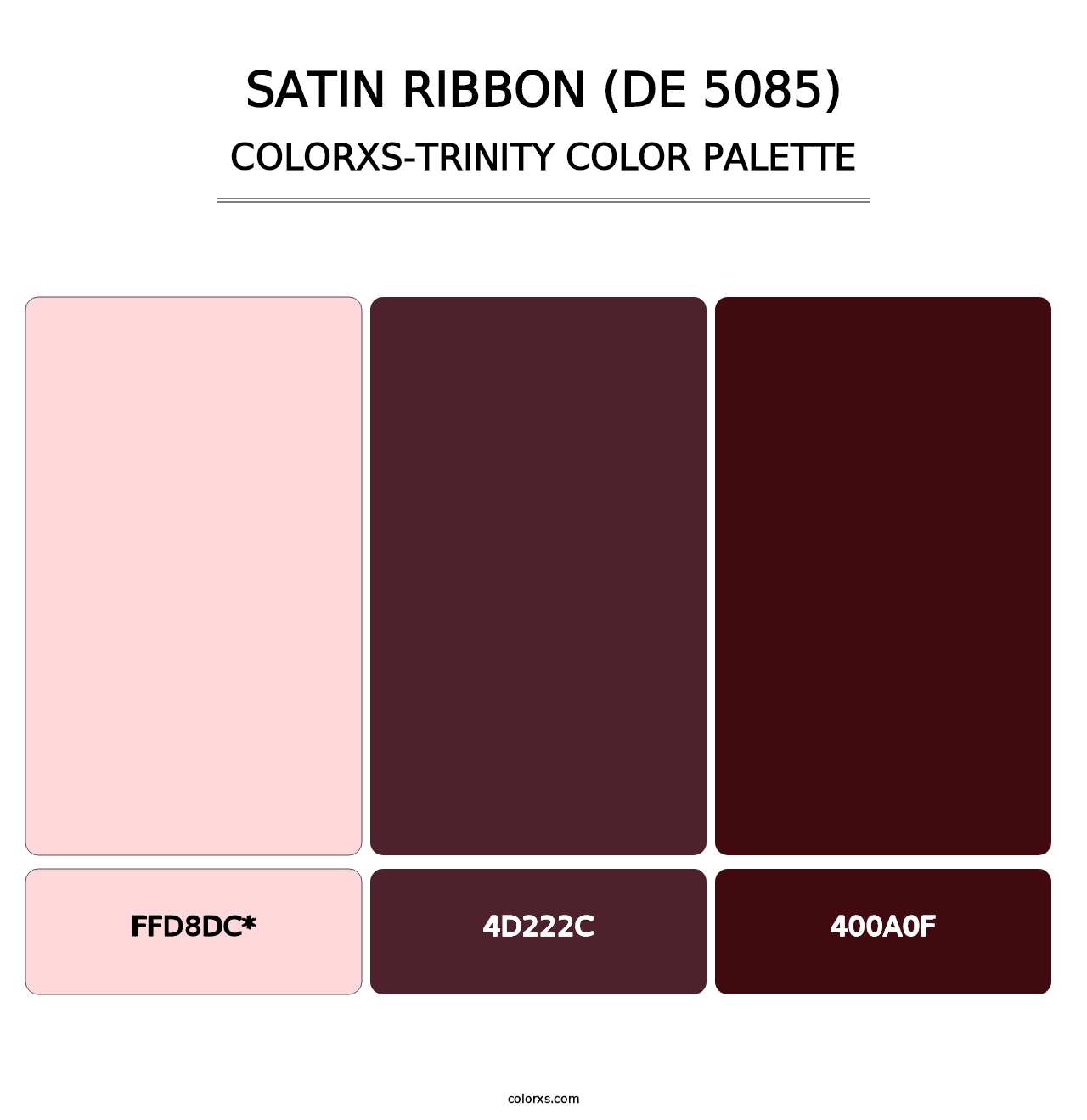 Satin Ribbon (DE 5085) - Colorxs Trinity Palette