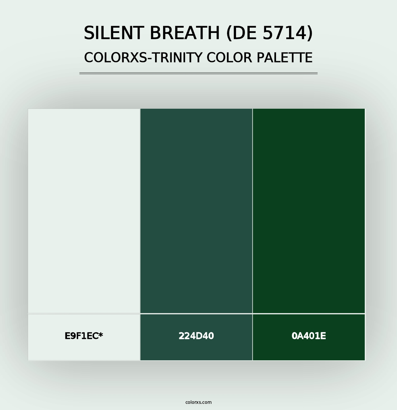 Silent Breath (DE 5714) - Colorxs Trinity Palette