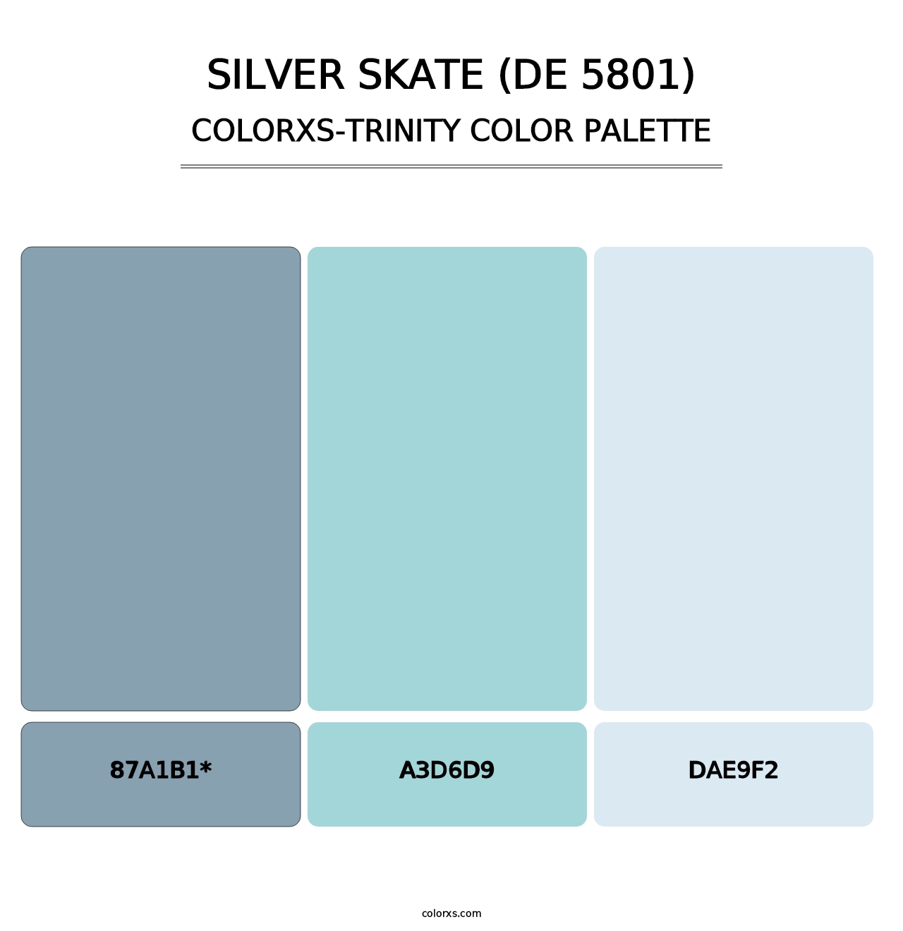 Silver Skate (DE 5801) - Colorxs Trinity Palette