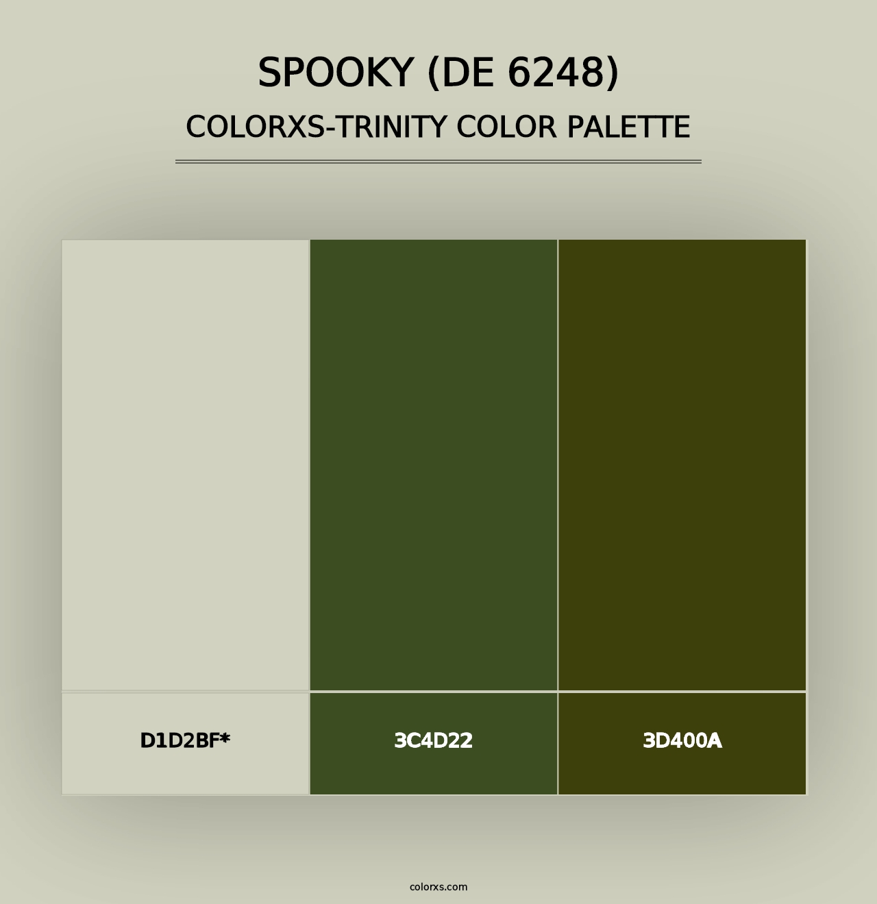 Spooky (DE 6248) - Colorxs Trinity Palette