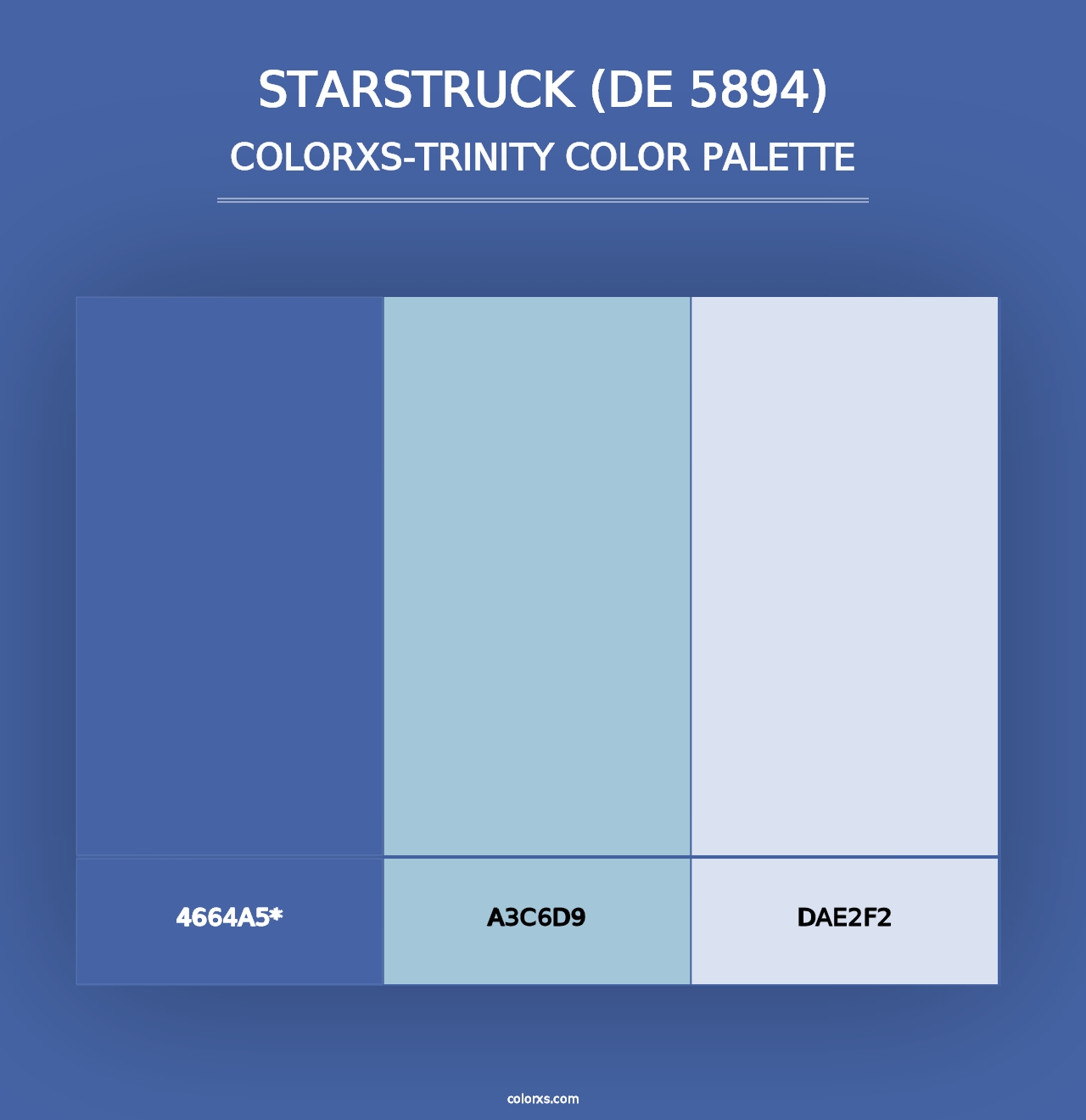 Starstruck (DE 5894) - Colorxs Trinity Palette