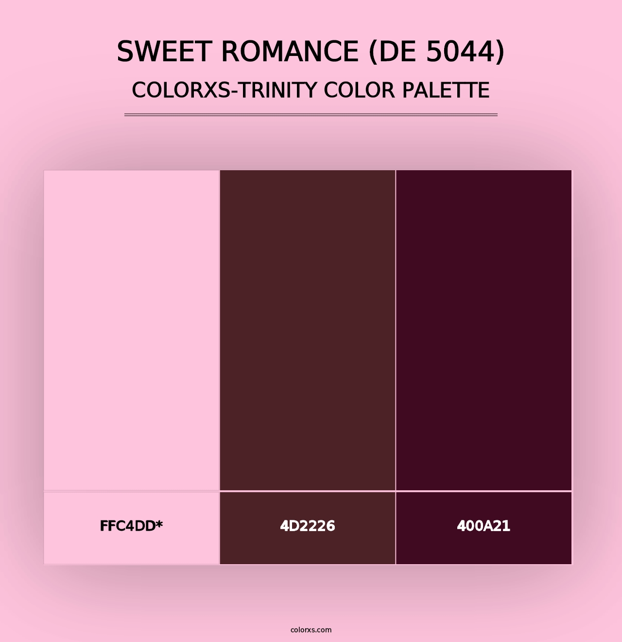 Sweet Romance (DE 5044) - Colorxs Trinity Palette