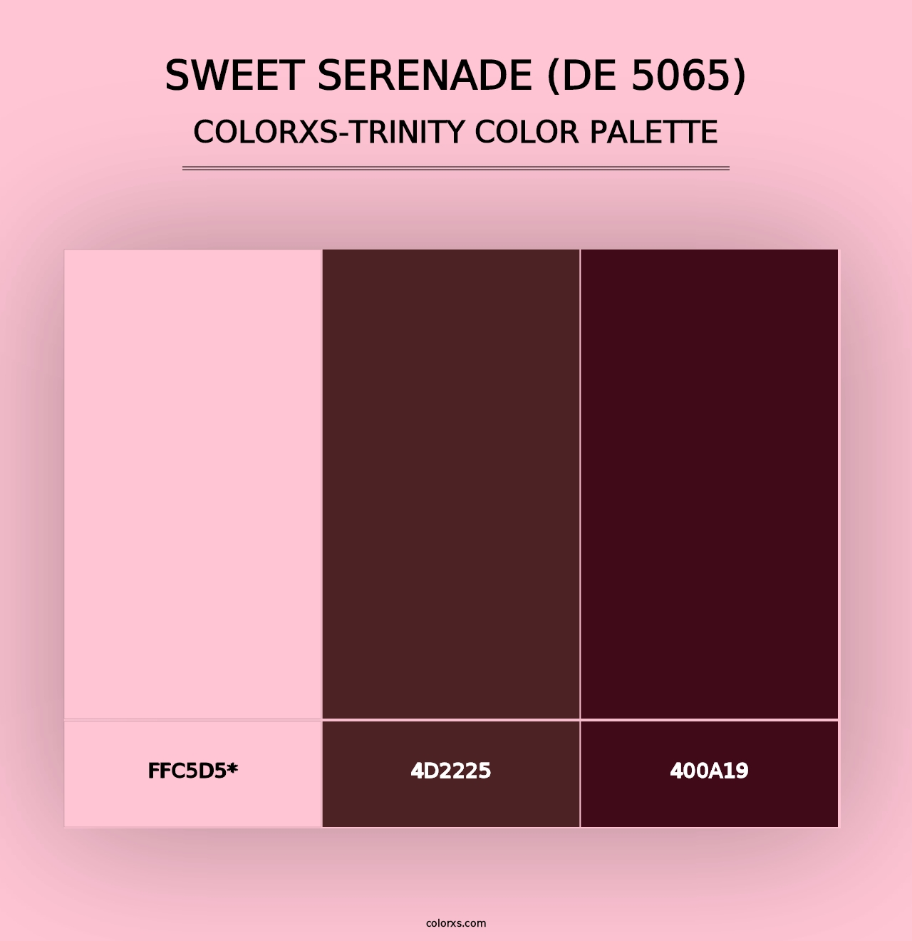 Sweet Serenade (DE 5065) - Colorxs Trinity Palette