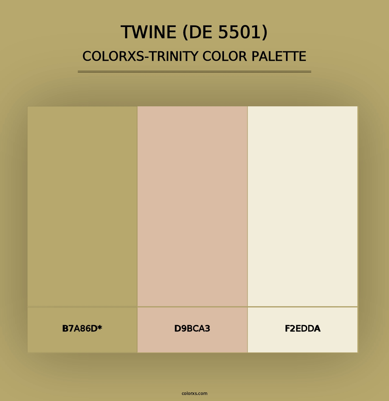 Twine (DE 5501) - Colorxs Trinity Palette