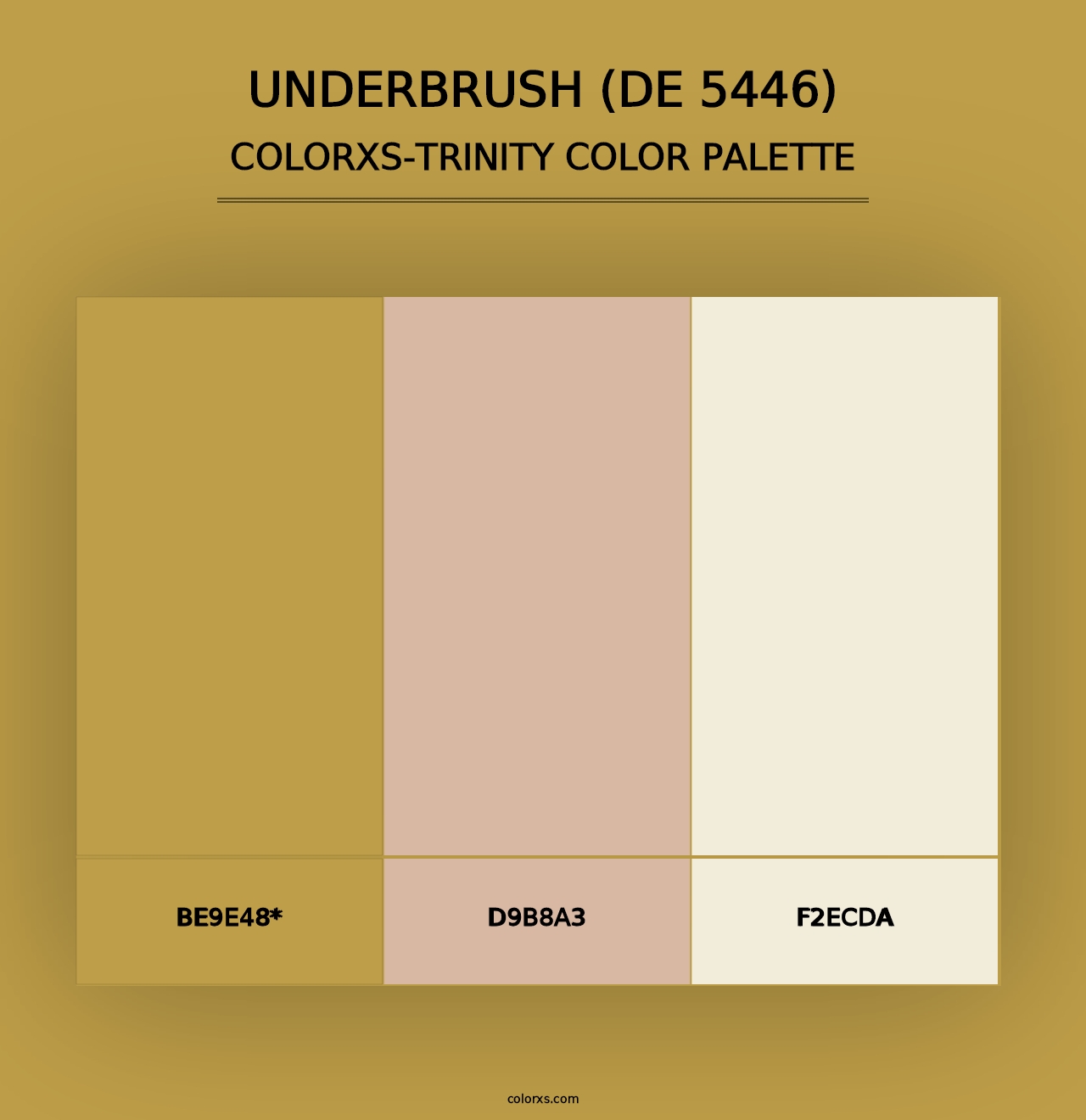 Underbrush (DE 5446) - Colorxs Trinity Palette