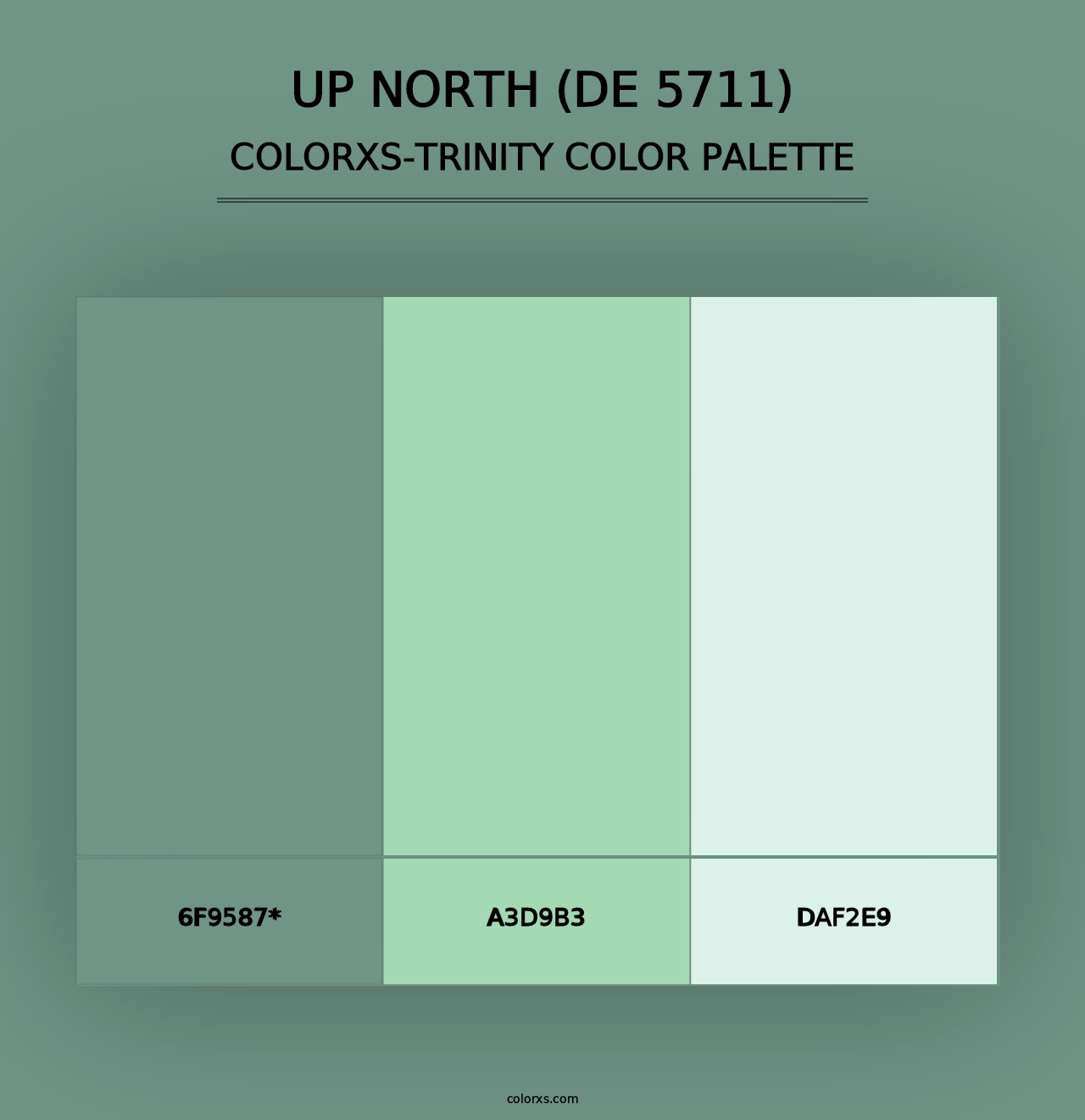 Up North (DE 5711) - Colorxs Trinity Palette