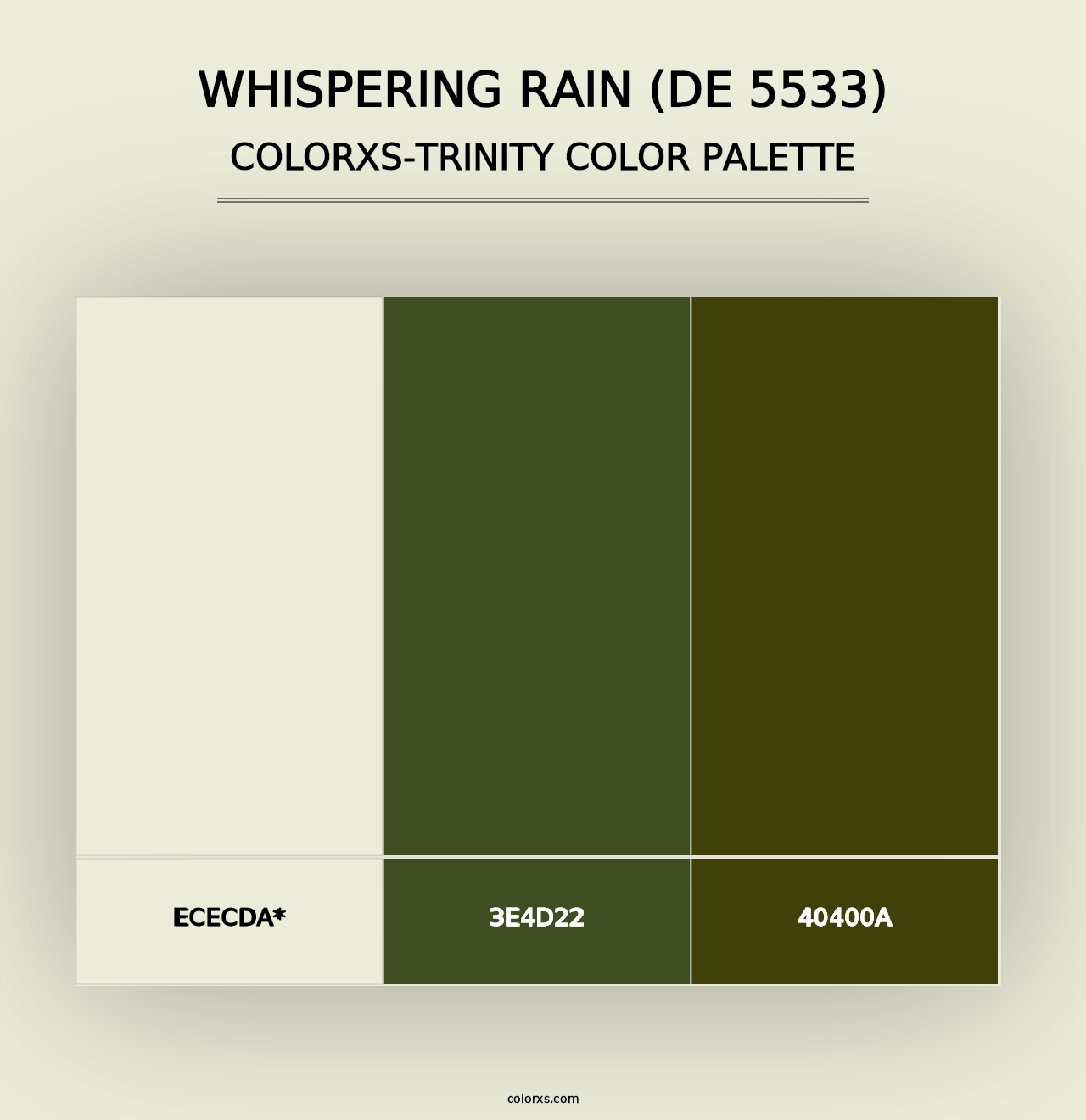 Whispering Rain (DE 5533) - Colorxs Trinity Palette