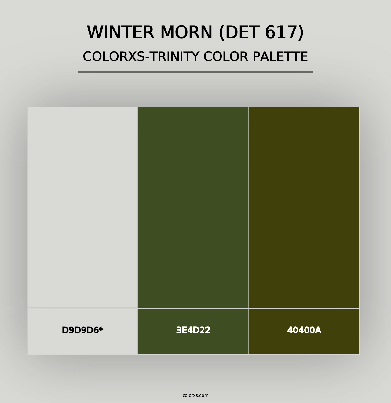 Winter Morn (DET 617) - Colorxs Trinity Palette