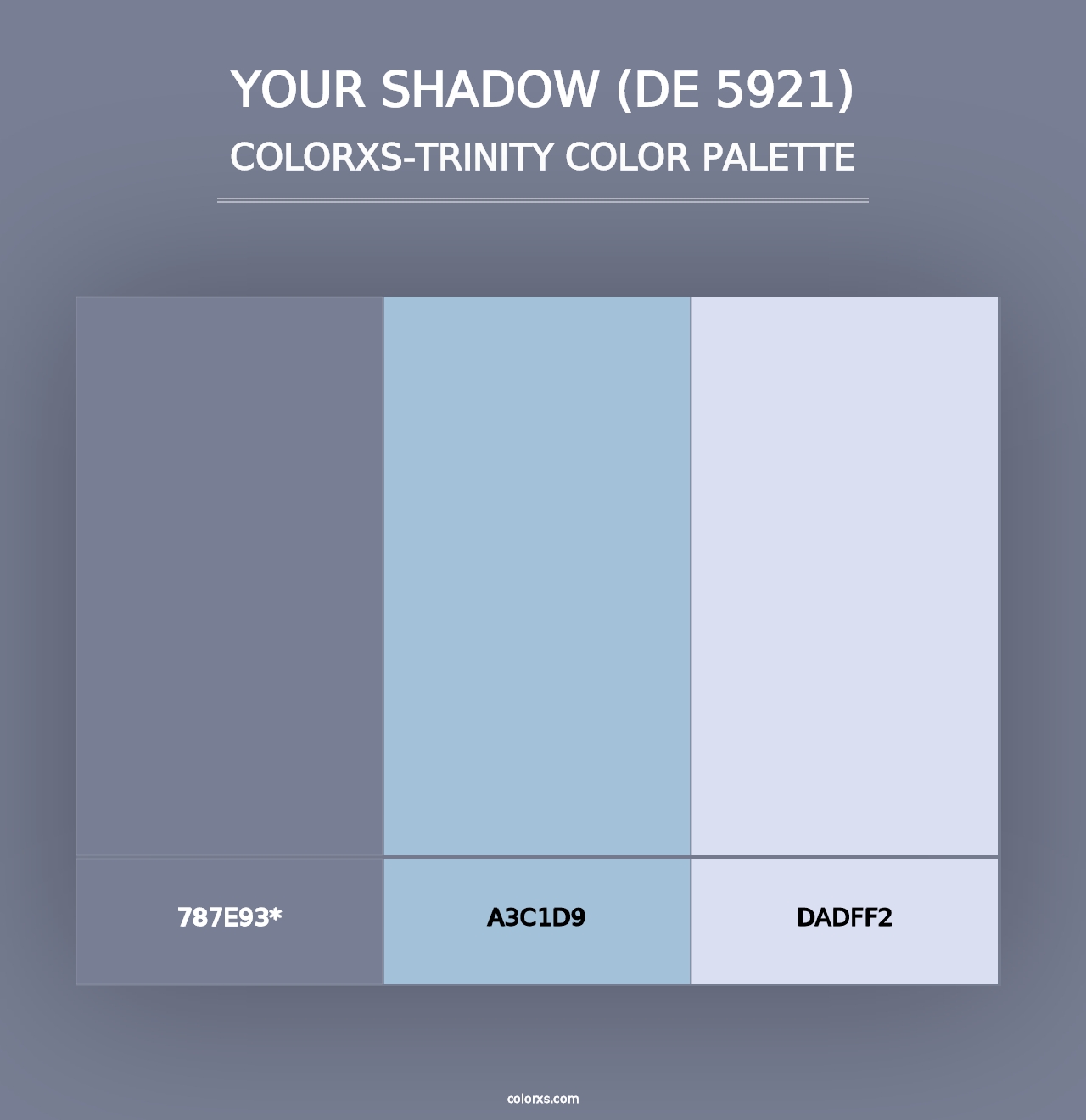 Your Shadow (DE 5921) - Colorxs Trinity Palette