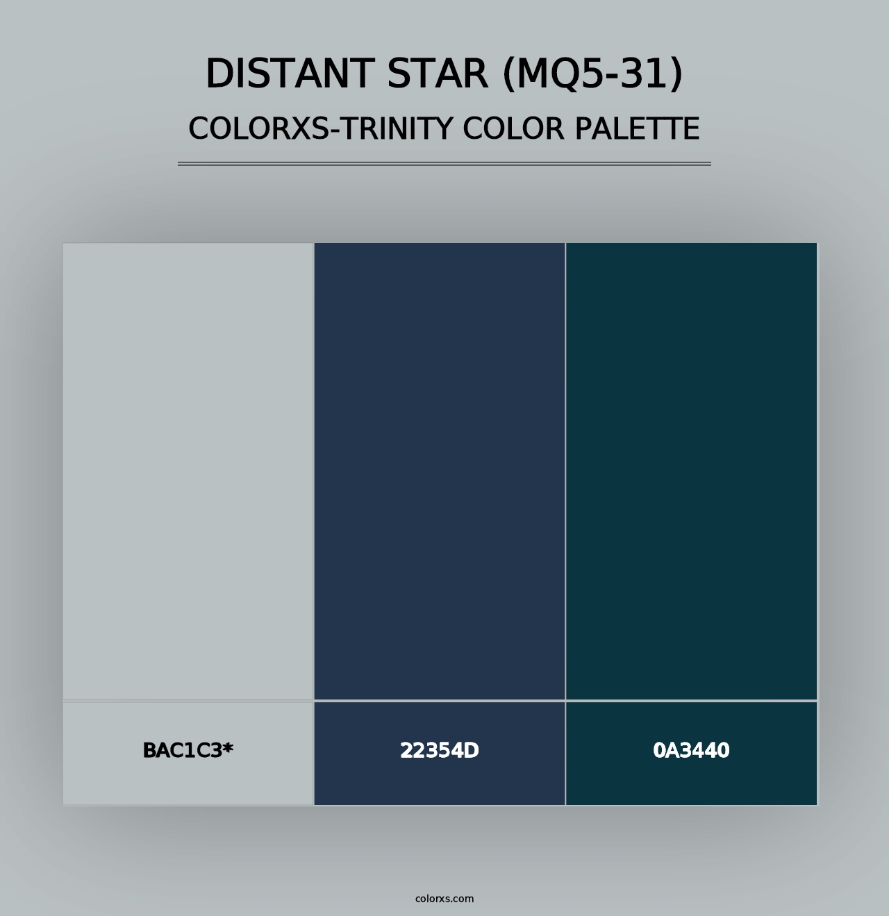 Distant Star (MQ5-31) - Colorxs Trinity Palette