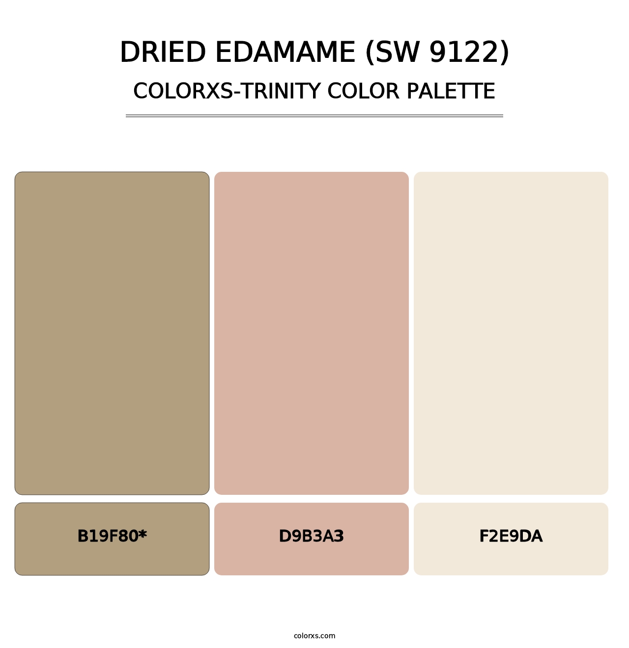 Dried Edamame (SW 9122) - Colorxs Trinity Palette