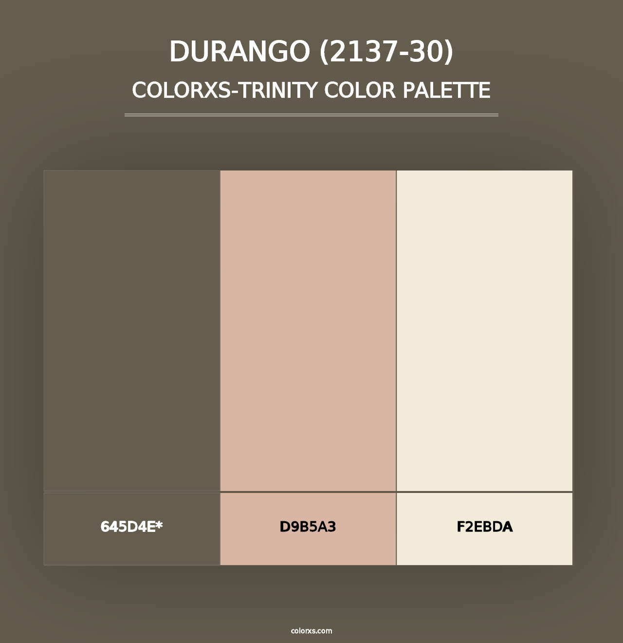 Durango (2137-30) - Colorxs Trinity Palette