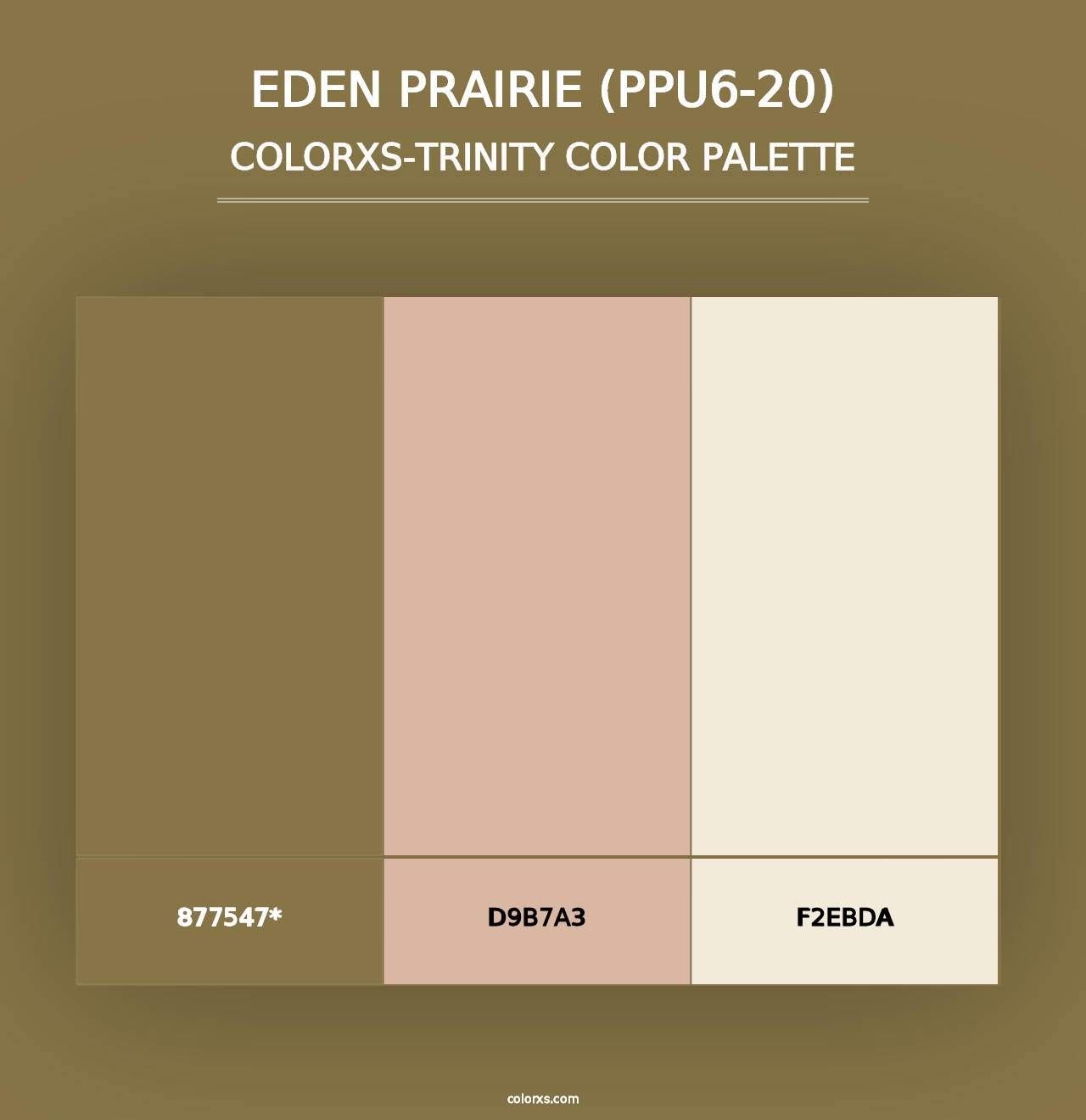 Eden Prairie (PPU6-20) - Colorxs Trinity Palette