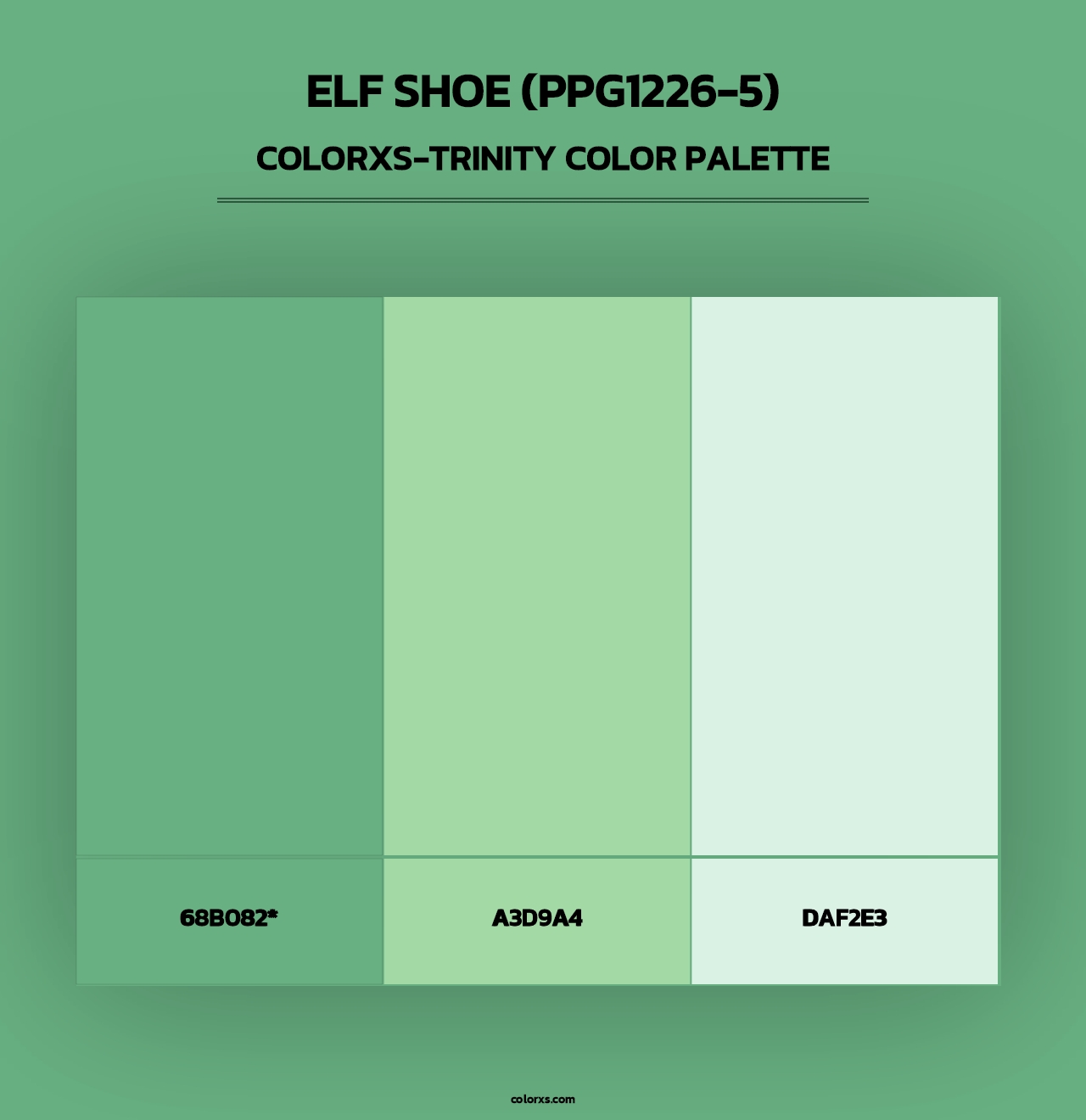 Elf Shoe (PPG1226-5) - Colorxs Trinity Palette