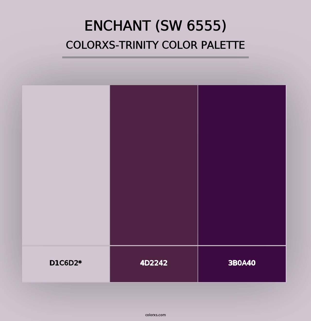 Enchant (SW 6555) - Colorxs Trinity Palette