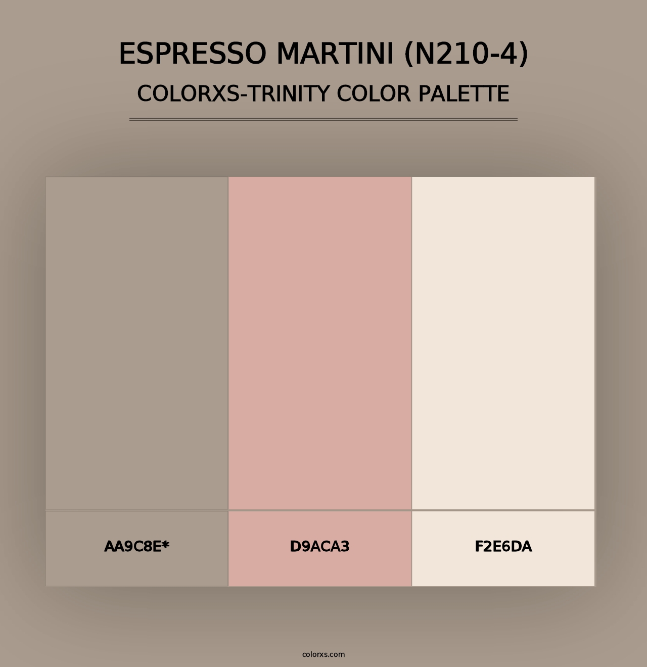 Espresso Martini (N210-4) - Colorxs Trinity Palette