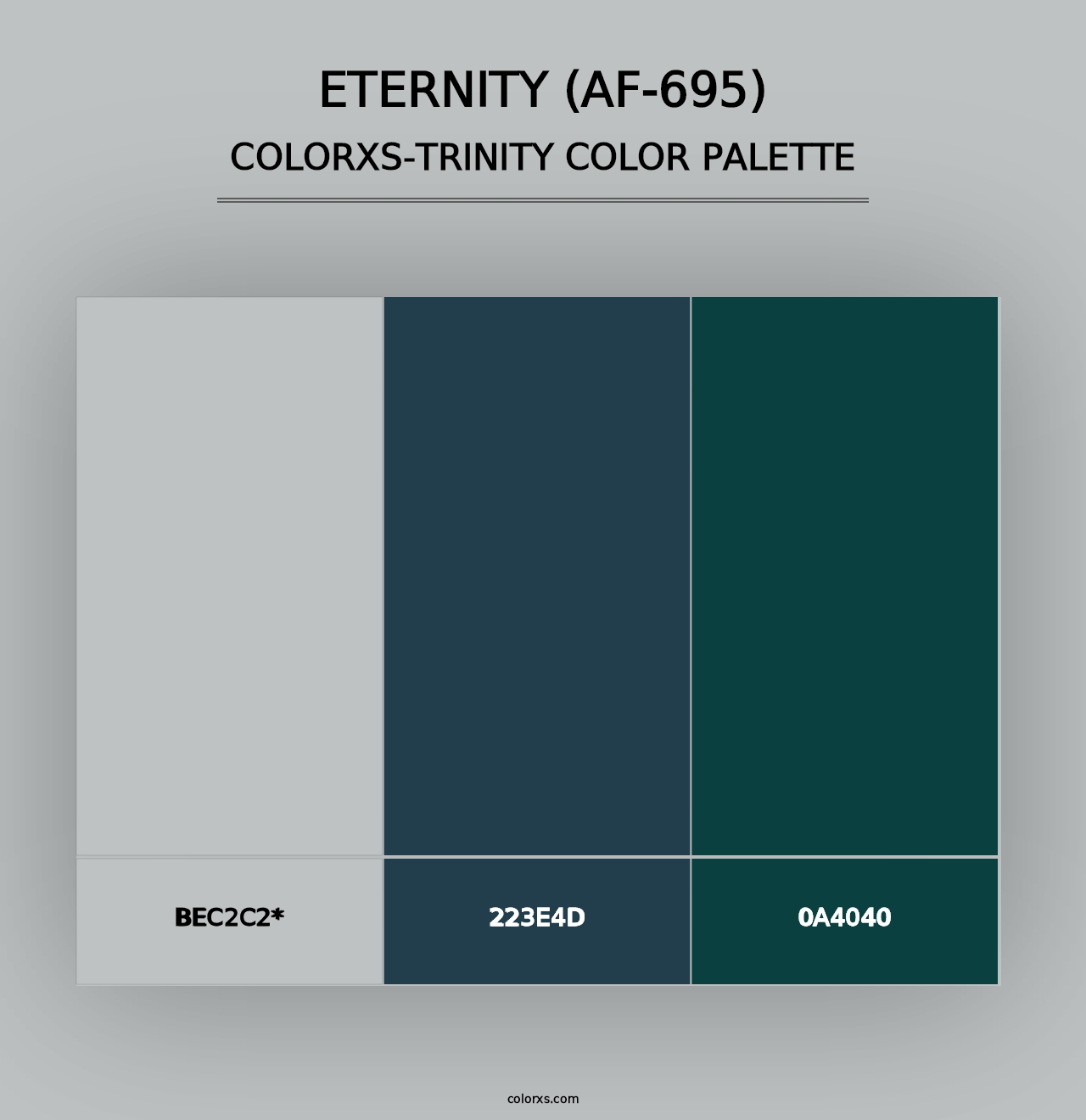 Eternity (AF-695) - Colorxs Trinity Palette