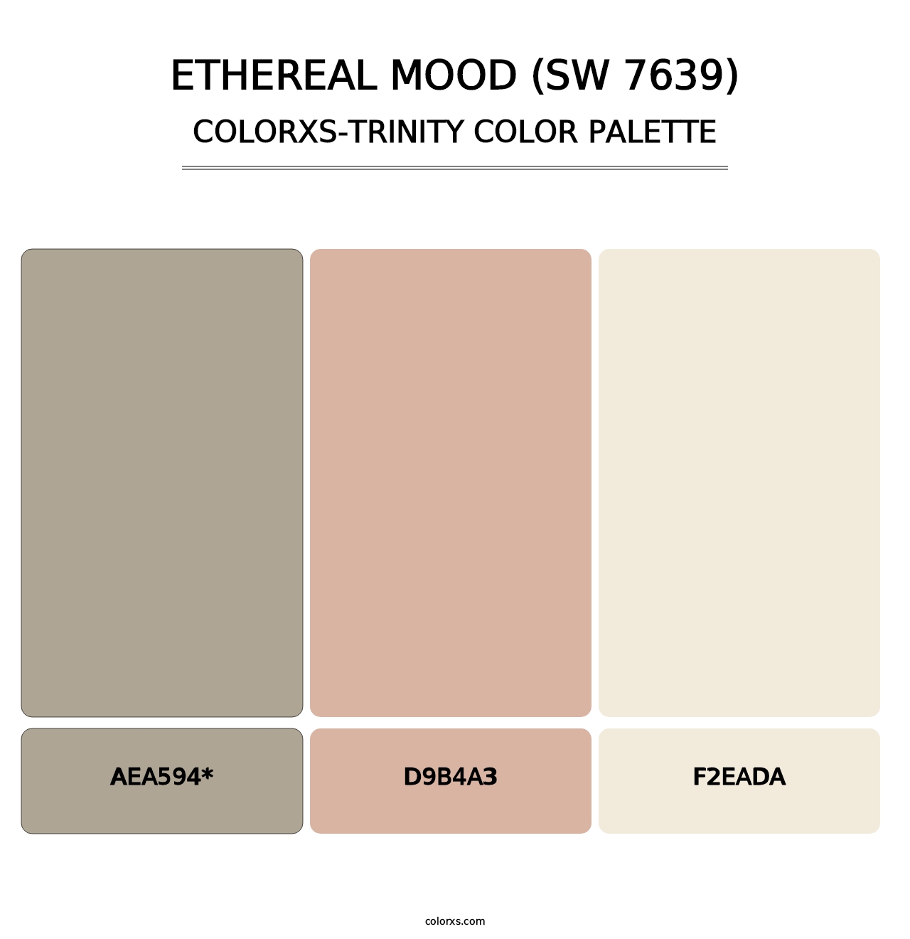 Ethereal Mood (SW 7639) - Colorxs Trinity Palette