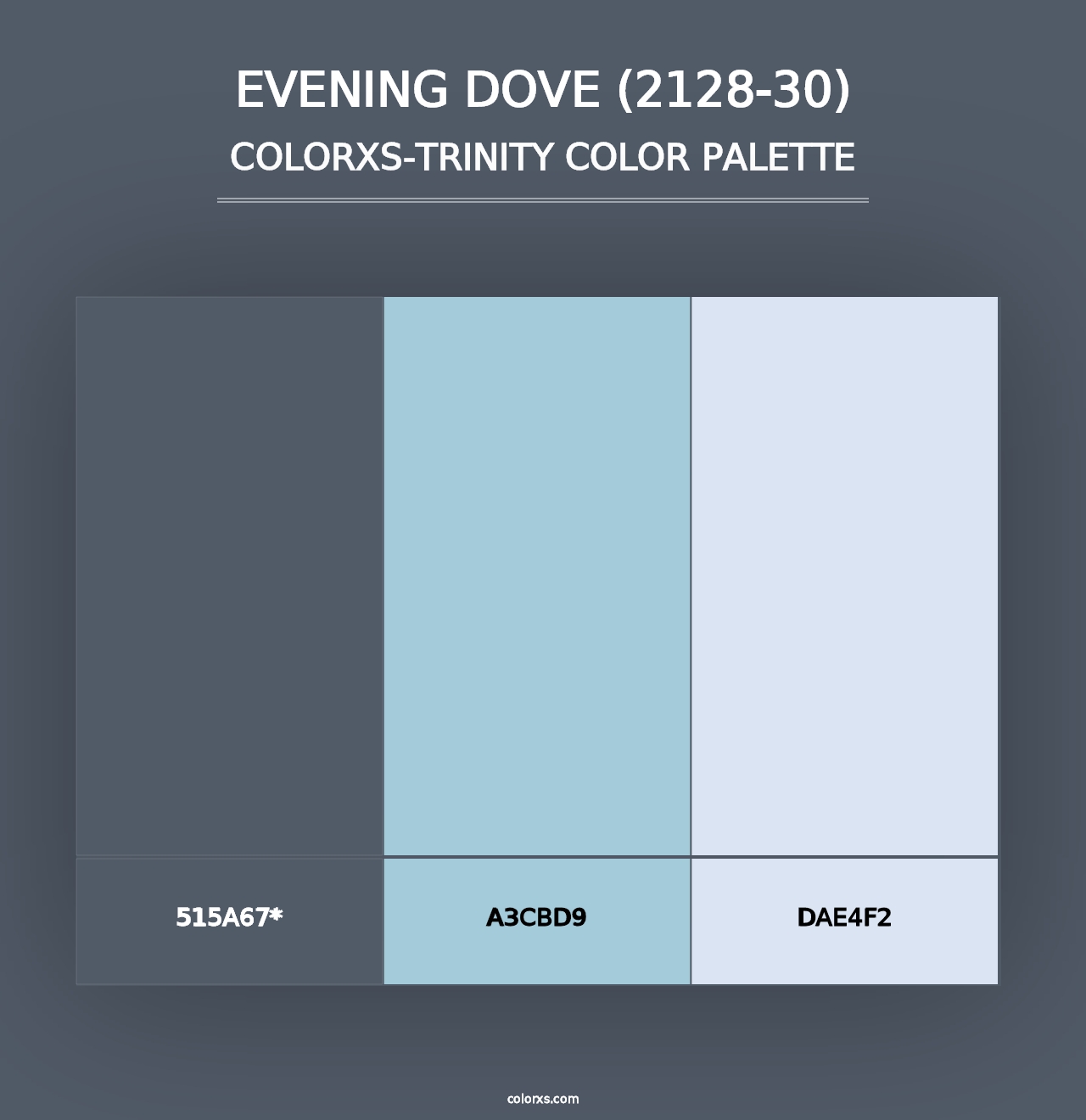 Evening Dove (2128-30) - Colorxs Trinity Palette