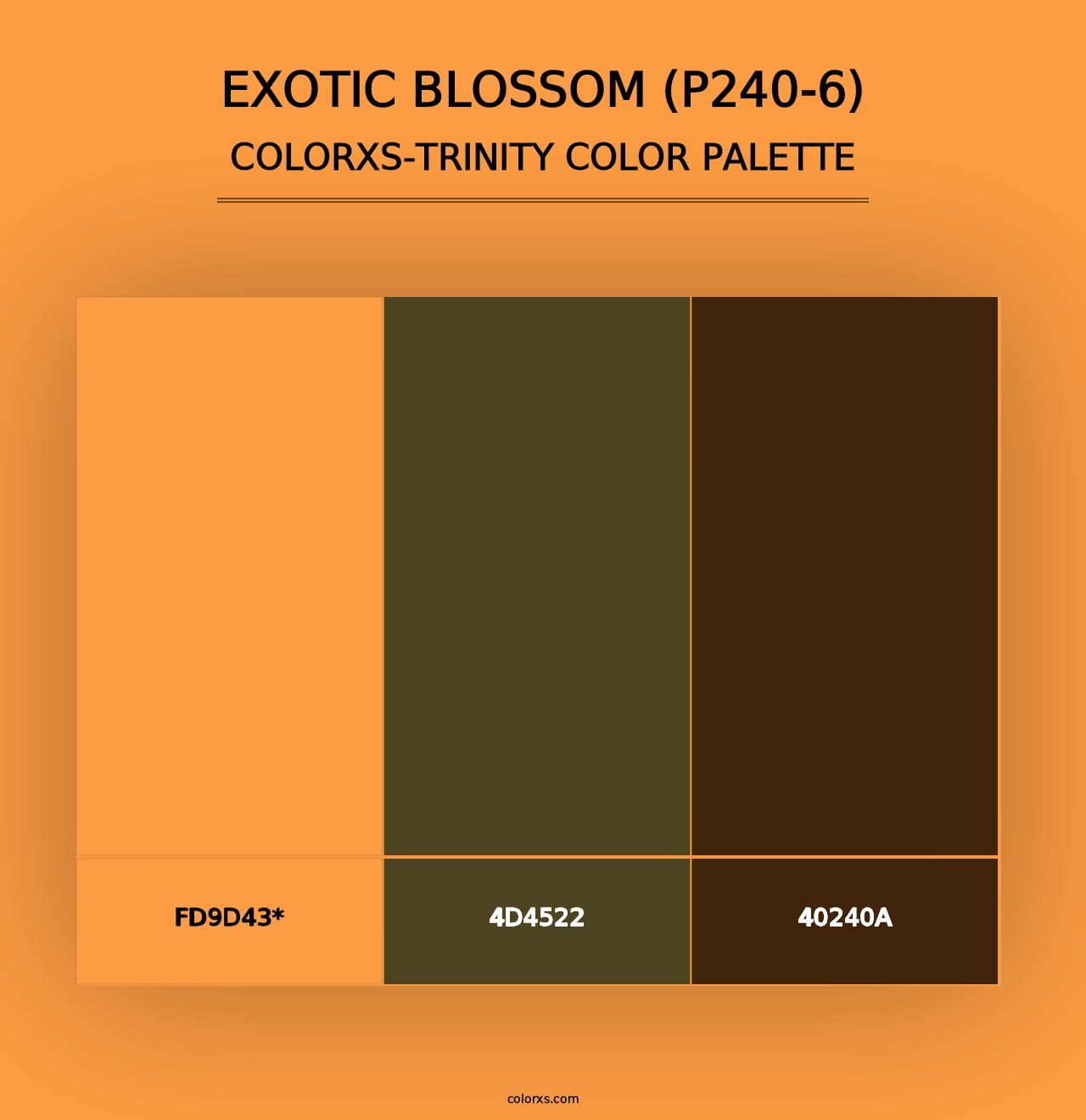 Exotic Blossom (P240-6) - Colorxs Trinity Palette