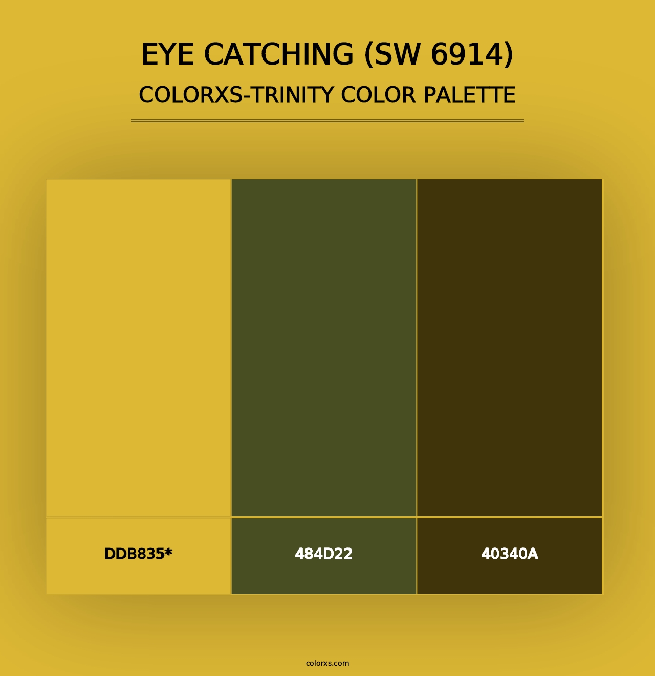 Eye Catching (SW 6914) - Colorxs Trinity Palette