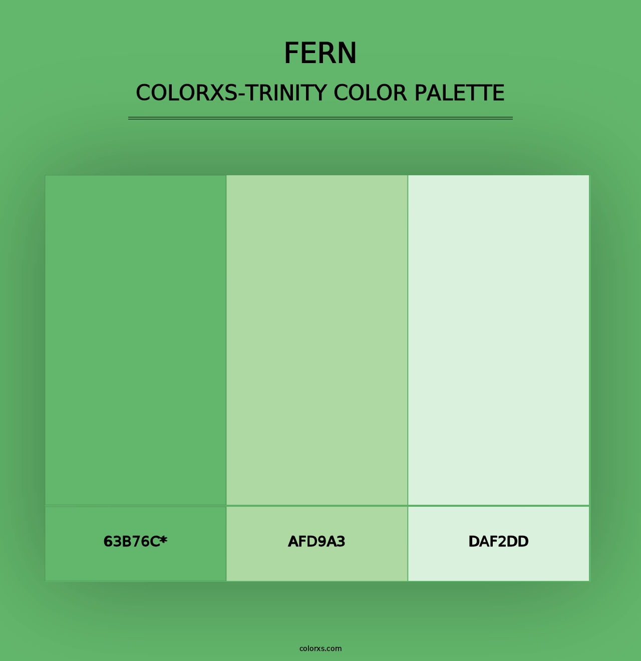 Fern - Colorxs Trinity Palette