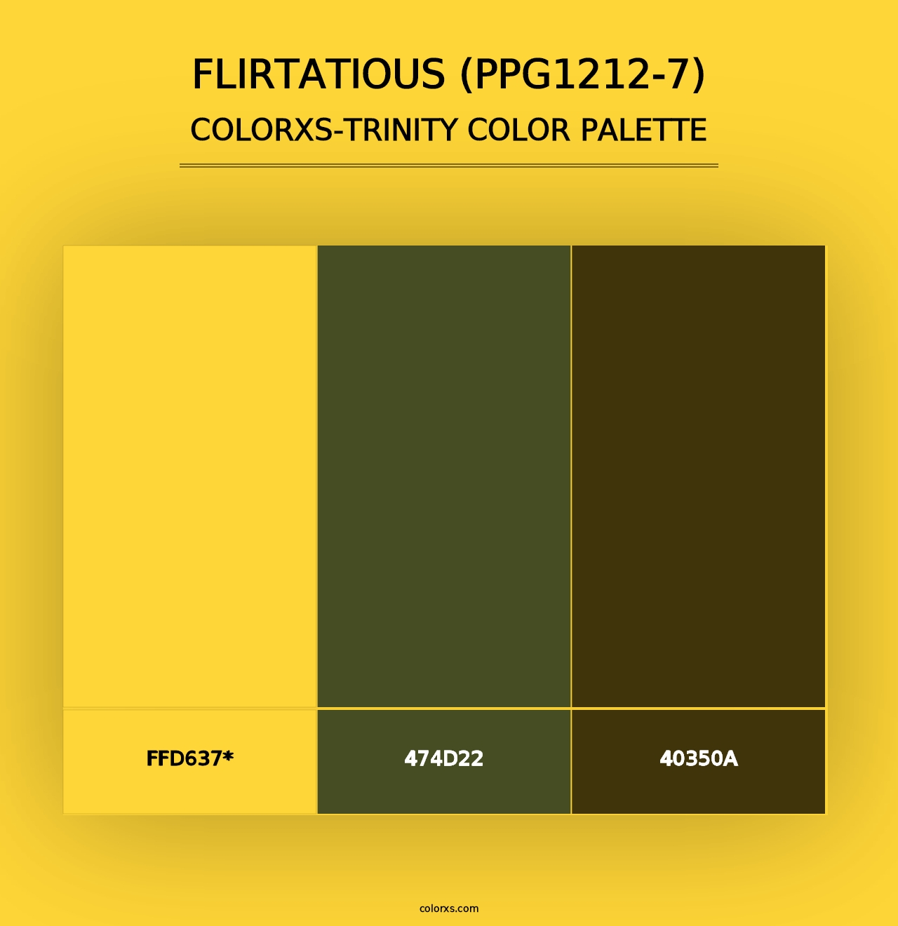 Flirtatious (PPG1212-7) - Colorxs Trinity Palette