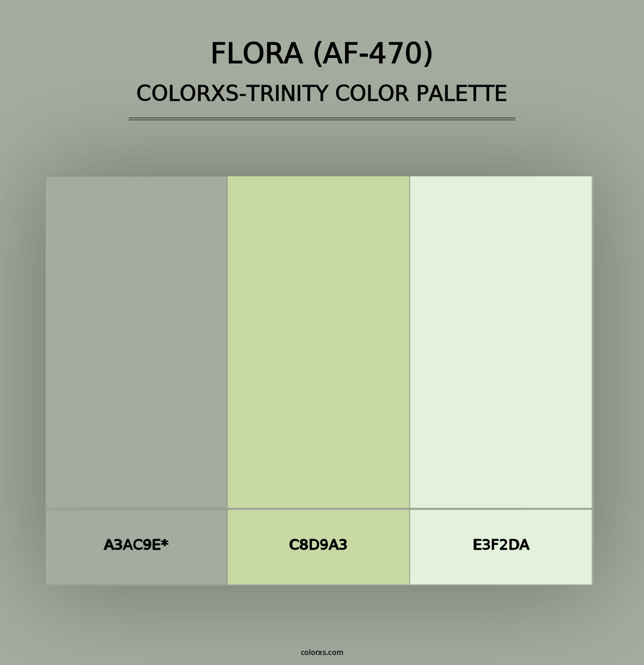 Flora (AF-470) - Colorxs Trinity Palette