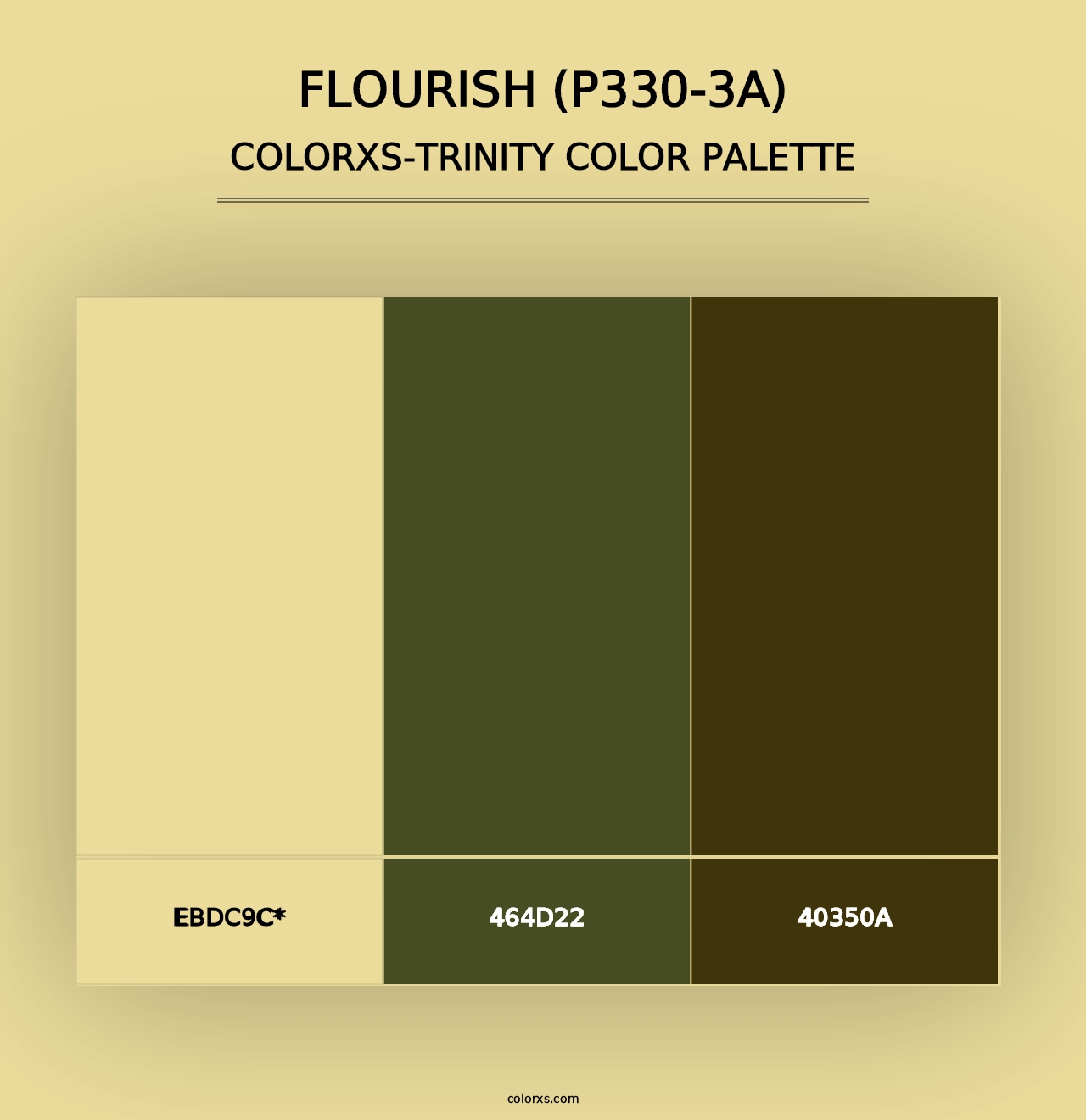 Flourish (P330-3A) - Colorxs Trinity Palette