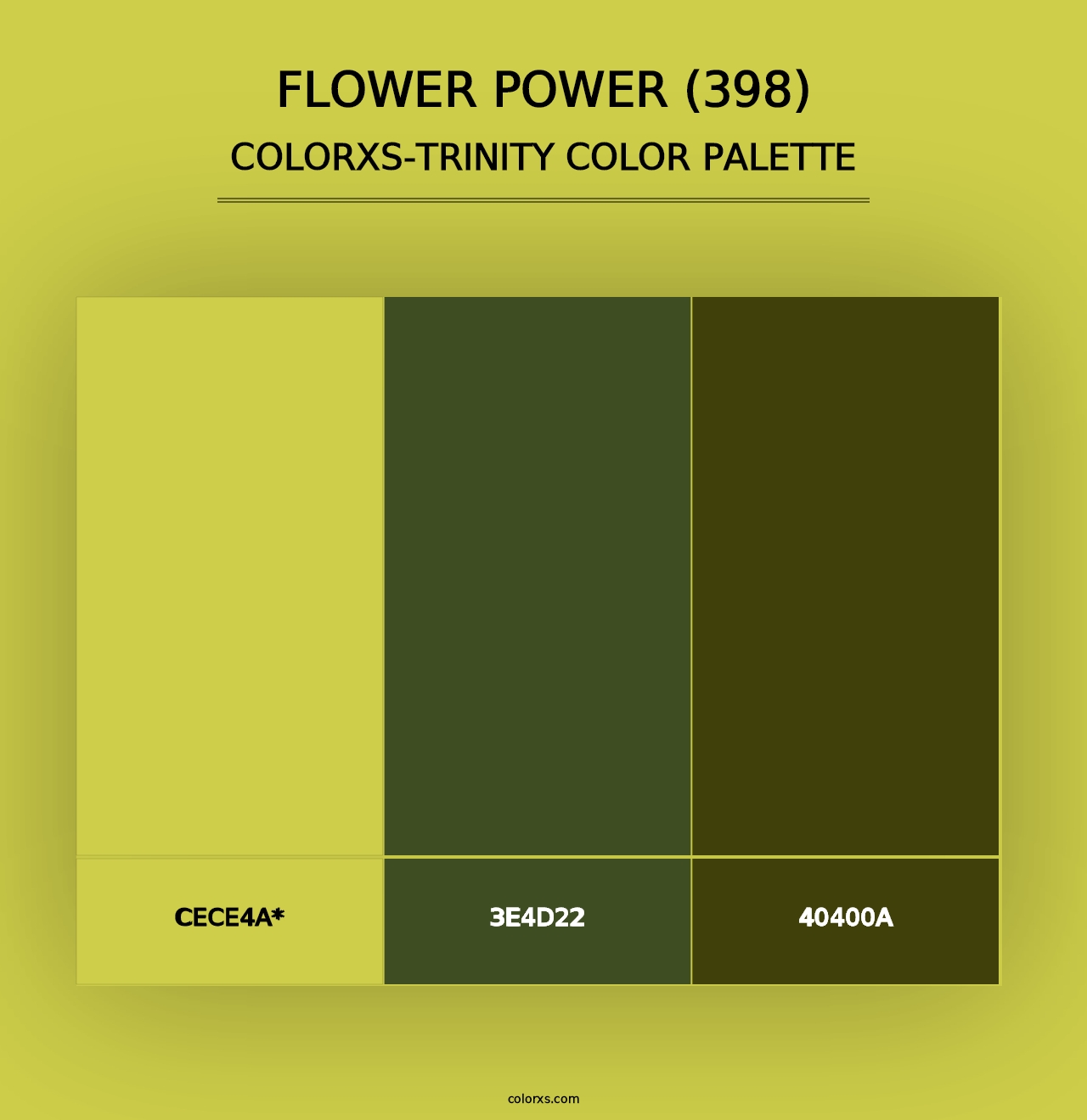 Flower Power (398) - Colorxs Trinity Palette