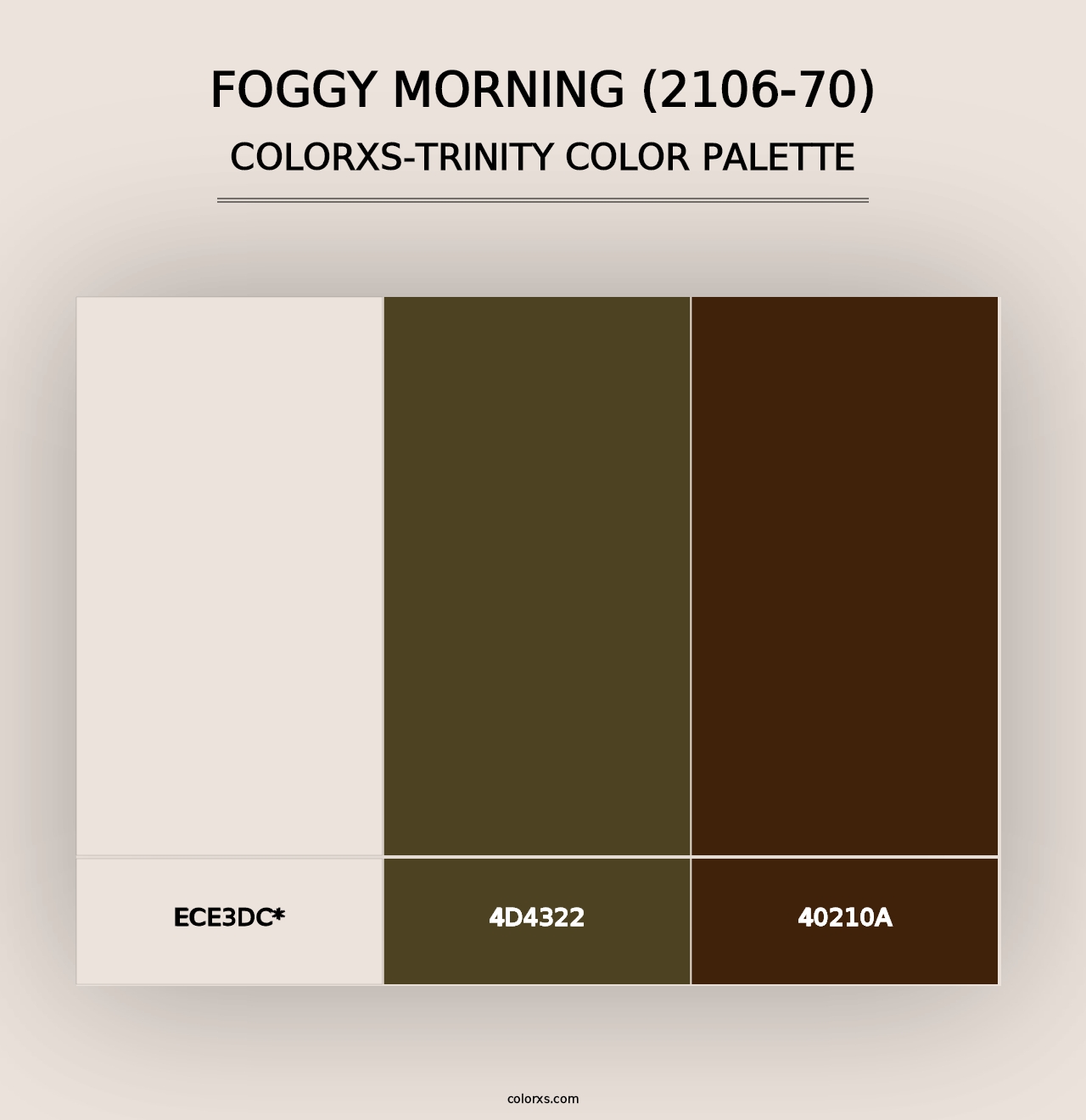 Foggy Morning (2106-70) - Colorxs Trinity Palette