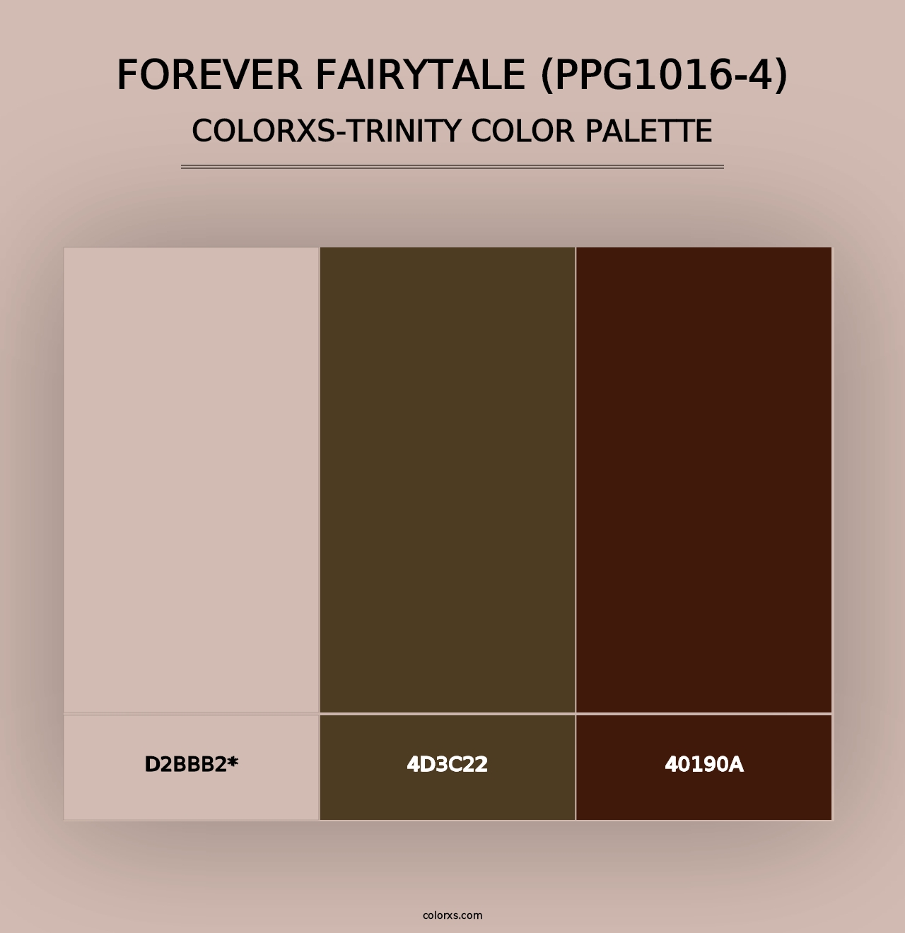 Forever Fairytale (PPG1016-4) - Colorxs Trinity Palette