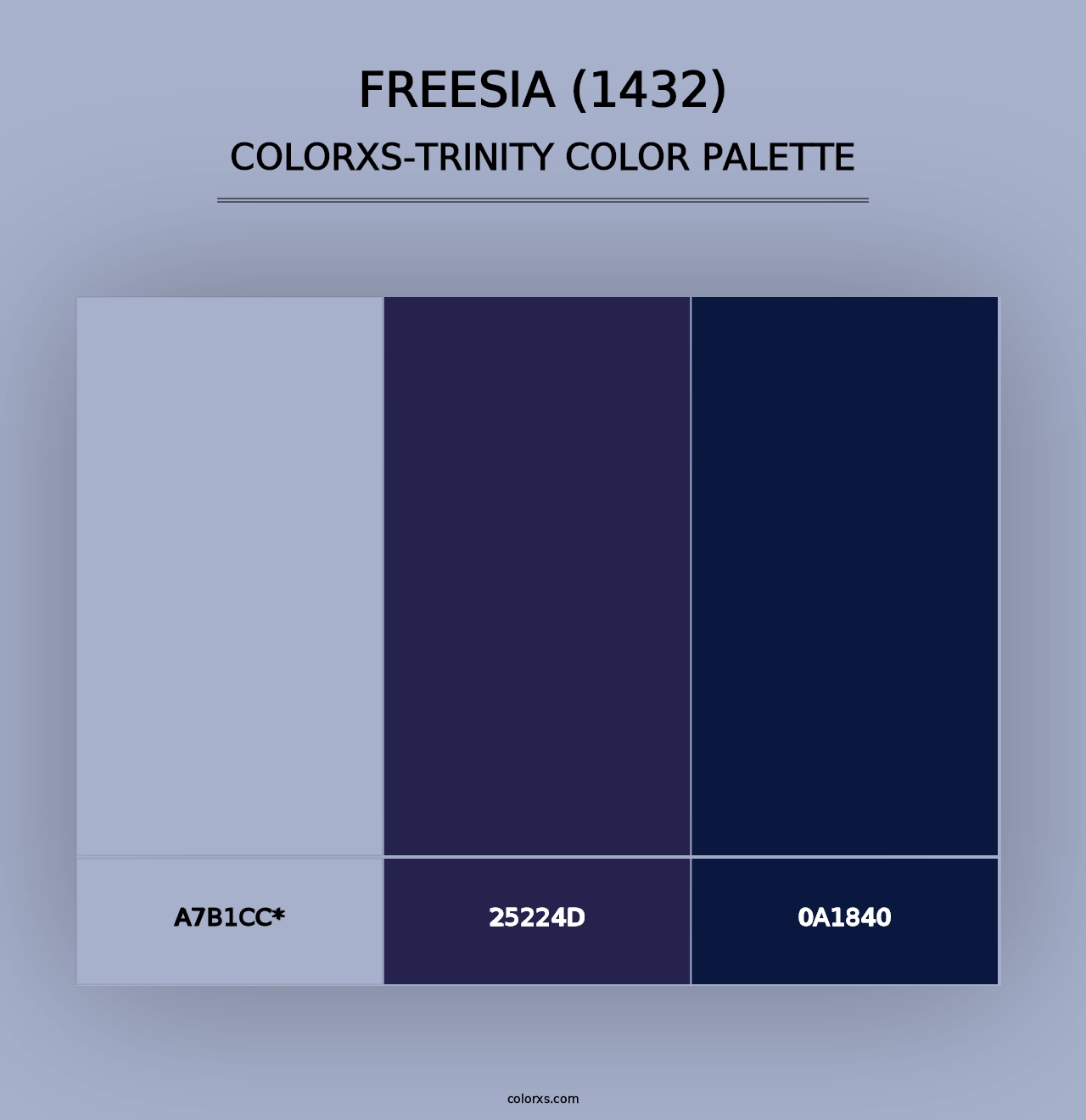 Freesia (1432) - Colorxs Trinity Palette