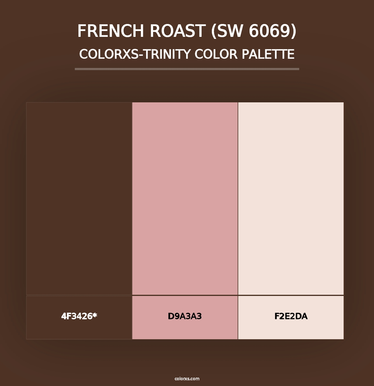 French Roast (SW 6069) - Colorxs Trinity Palette