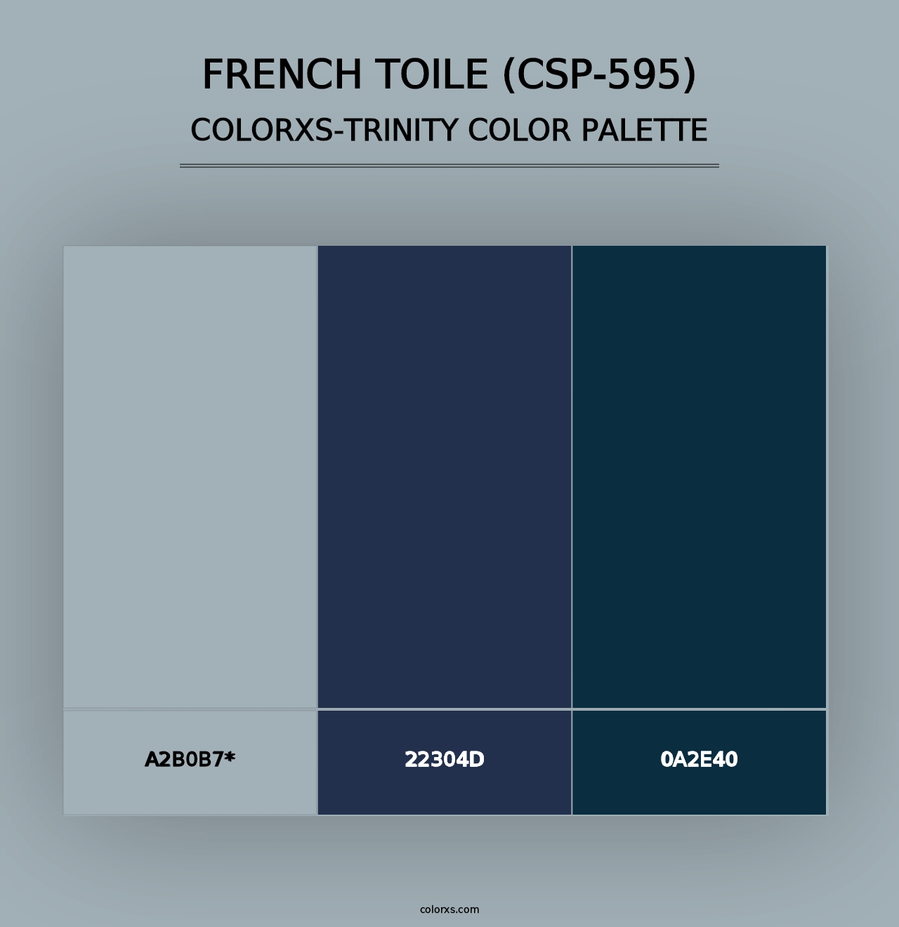 French Toile (CSP-595) - Colorxs Trinity Palette