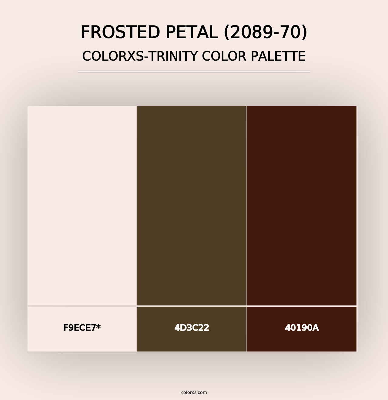 Frosted Petal (2089-70) - Colorxs Trinity Palette