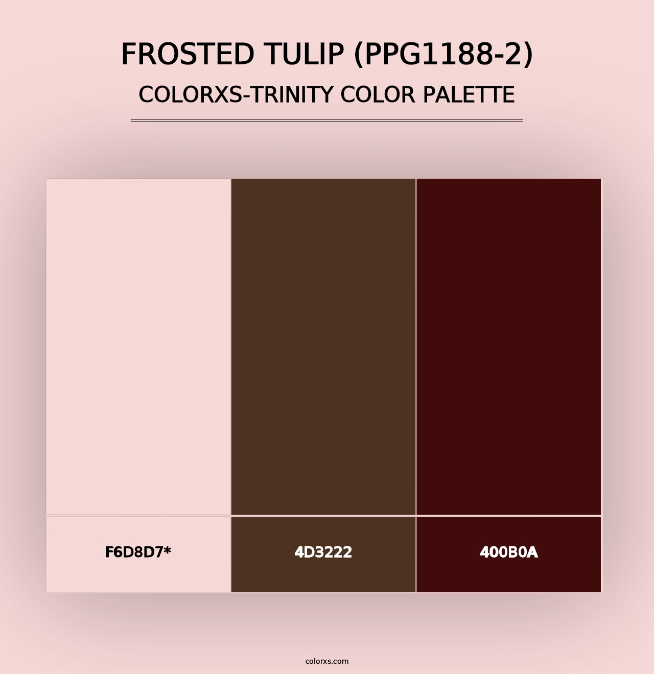 Frosted Tulip (PPG1188-2) - Colorxs Trinity Palette