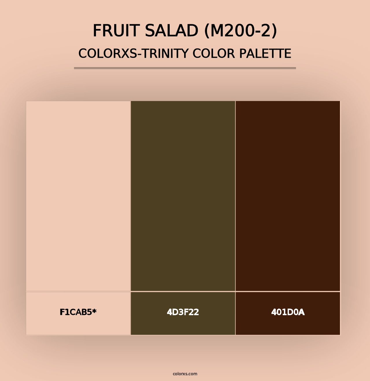 Fruit Salad (M200-2) - Colorxs Trinity Palette