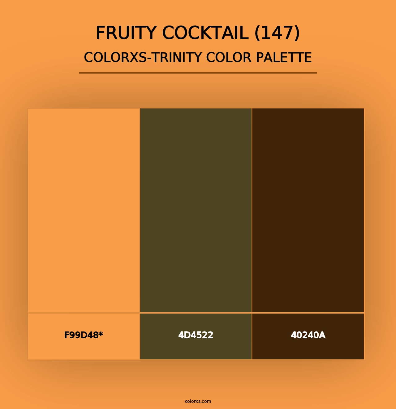 Fruity Cocktail (147) - Colorxs Trinity Palette