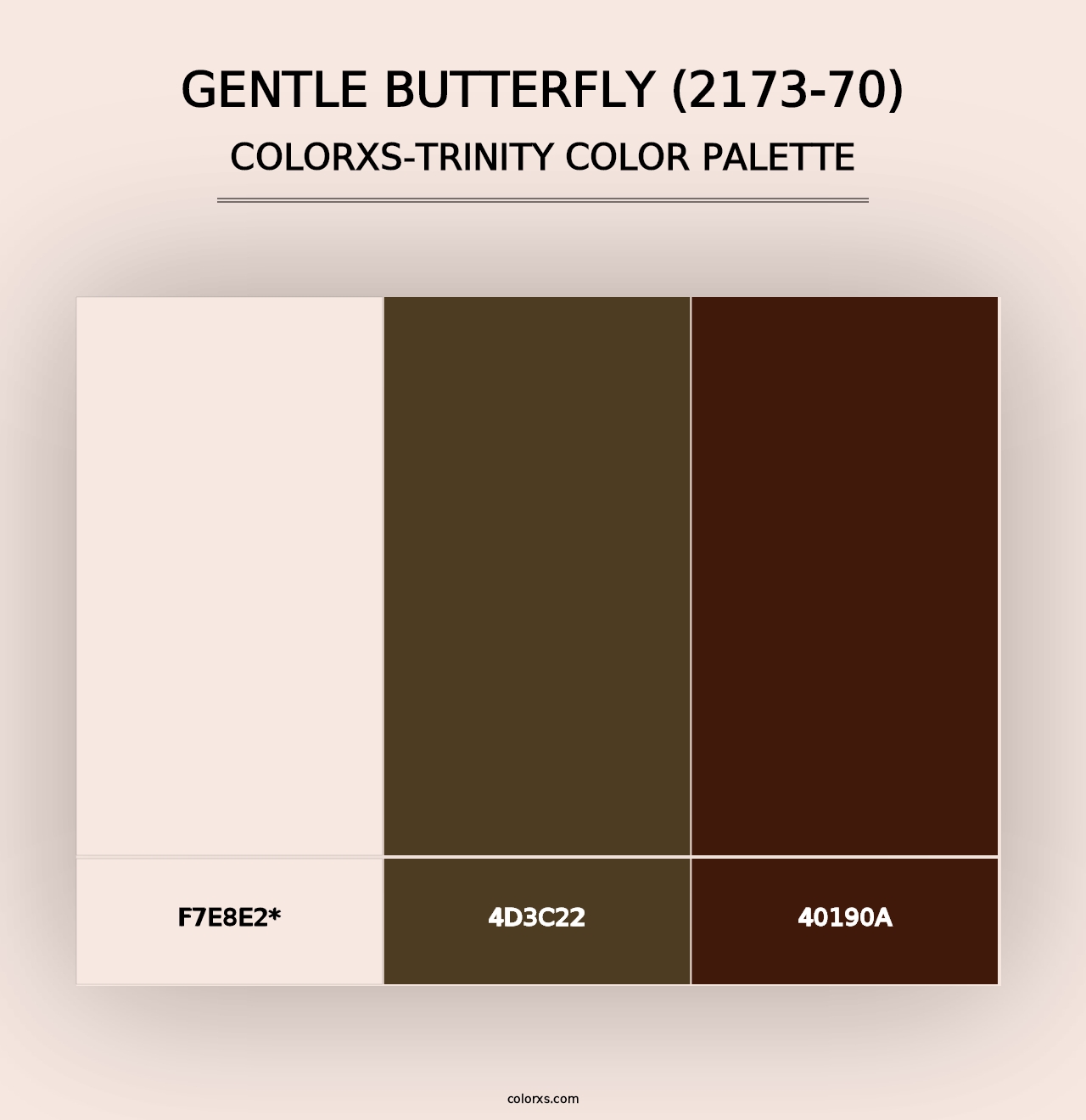 Gentle Butterfly (2173-70) - Colorxs Trinity Palette