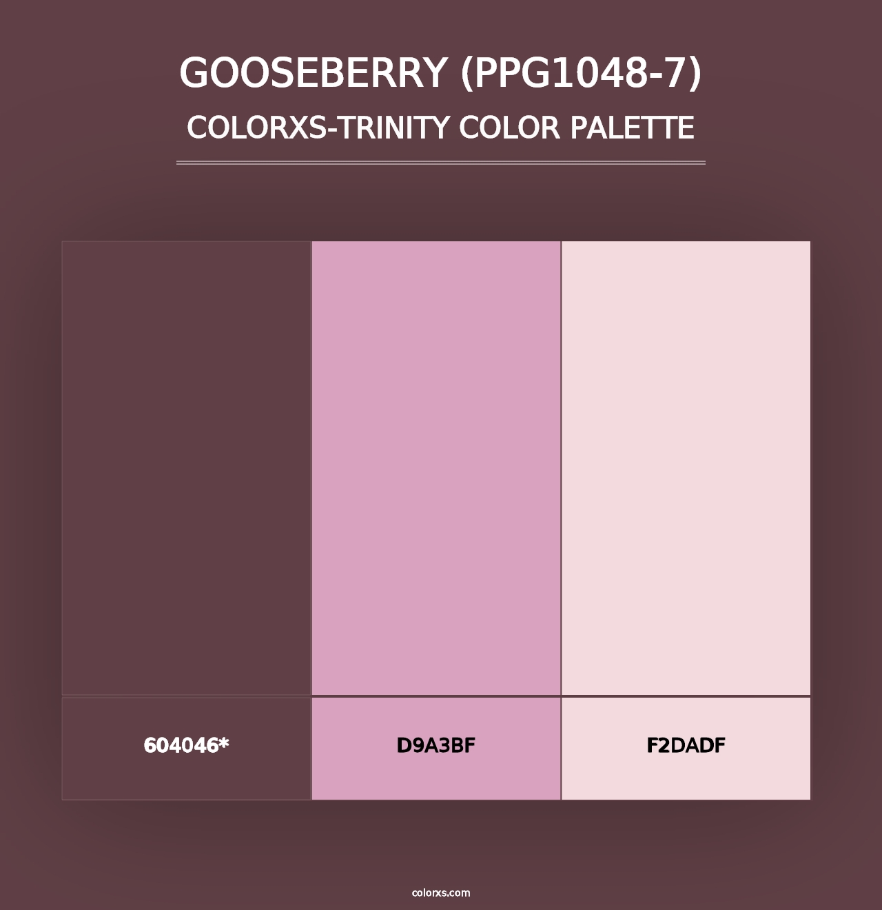 Gooseberry (PPG1048-7) - Colorxs Trinity Palette