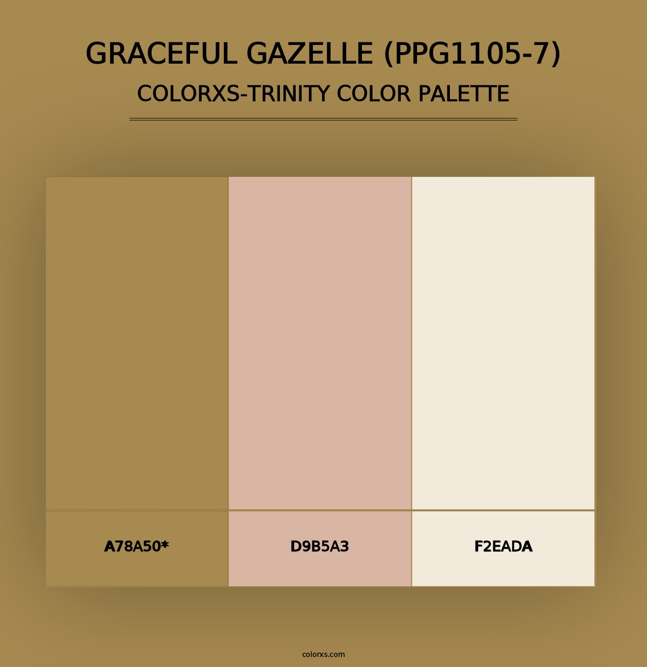 Graceful Gazelle (PPG1105-7) - Colorxs Trinity Palette