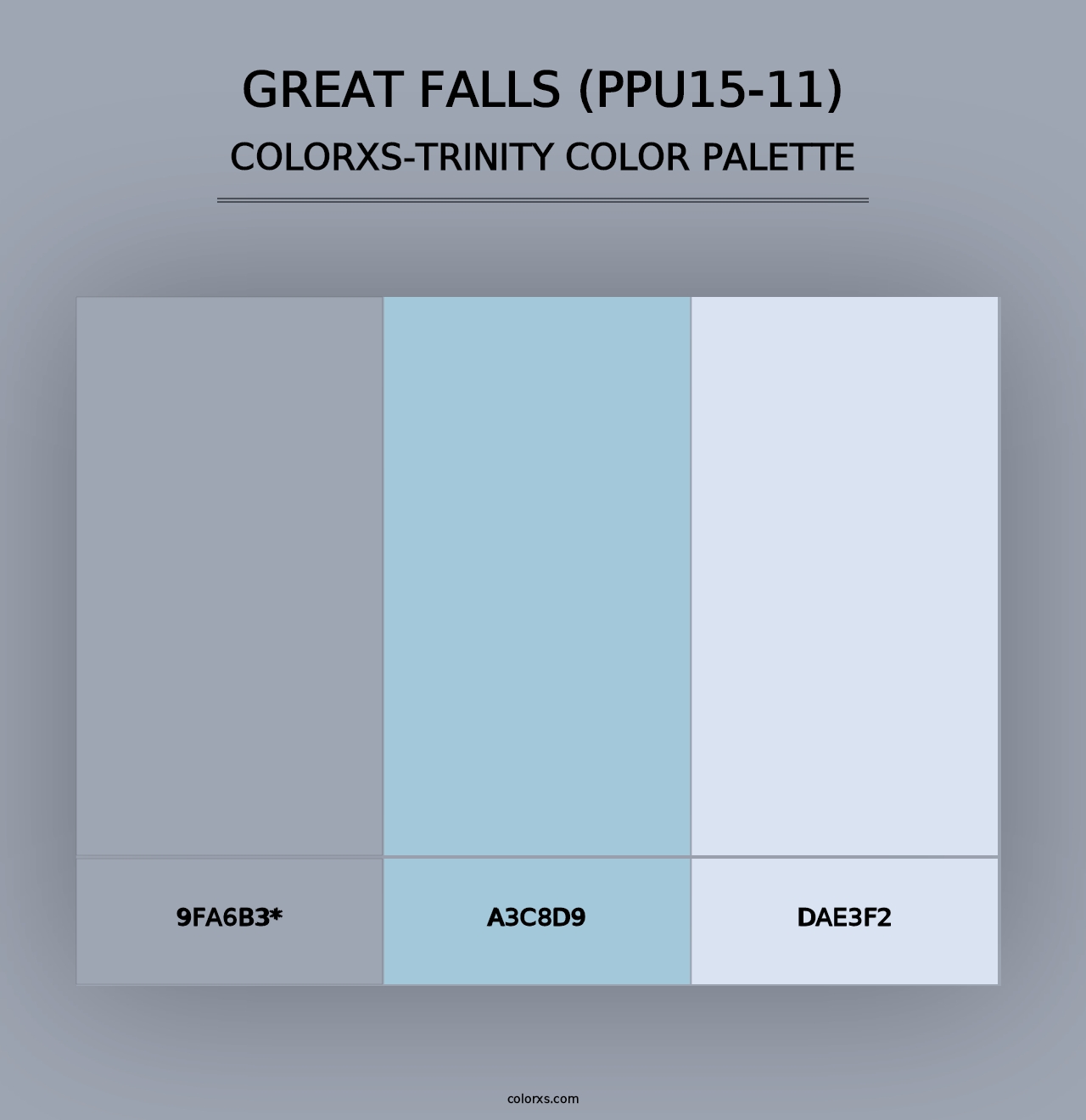 Great Falls (PPU15-11) - Colorxs Trinity Palette