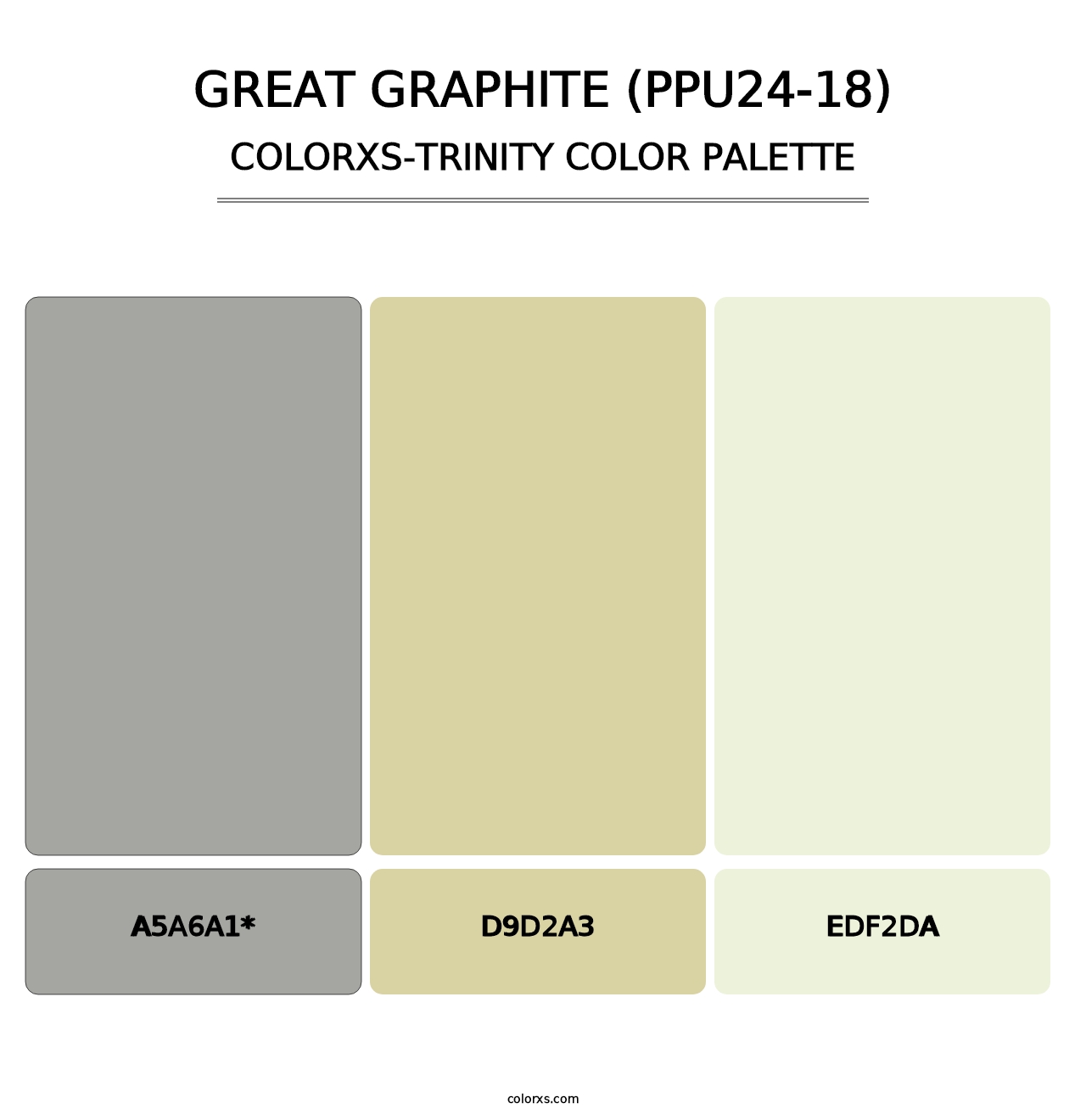 Great Graphite (PPU24-18) - Colorxs Trinity Palette