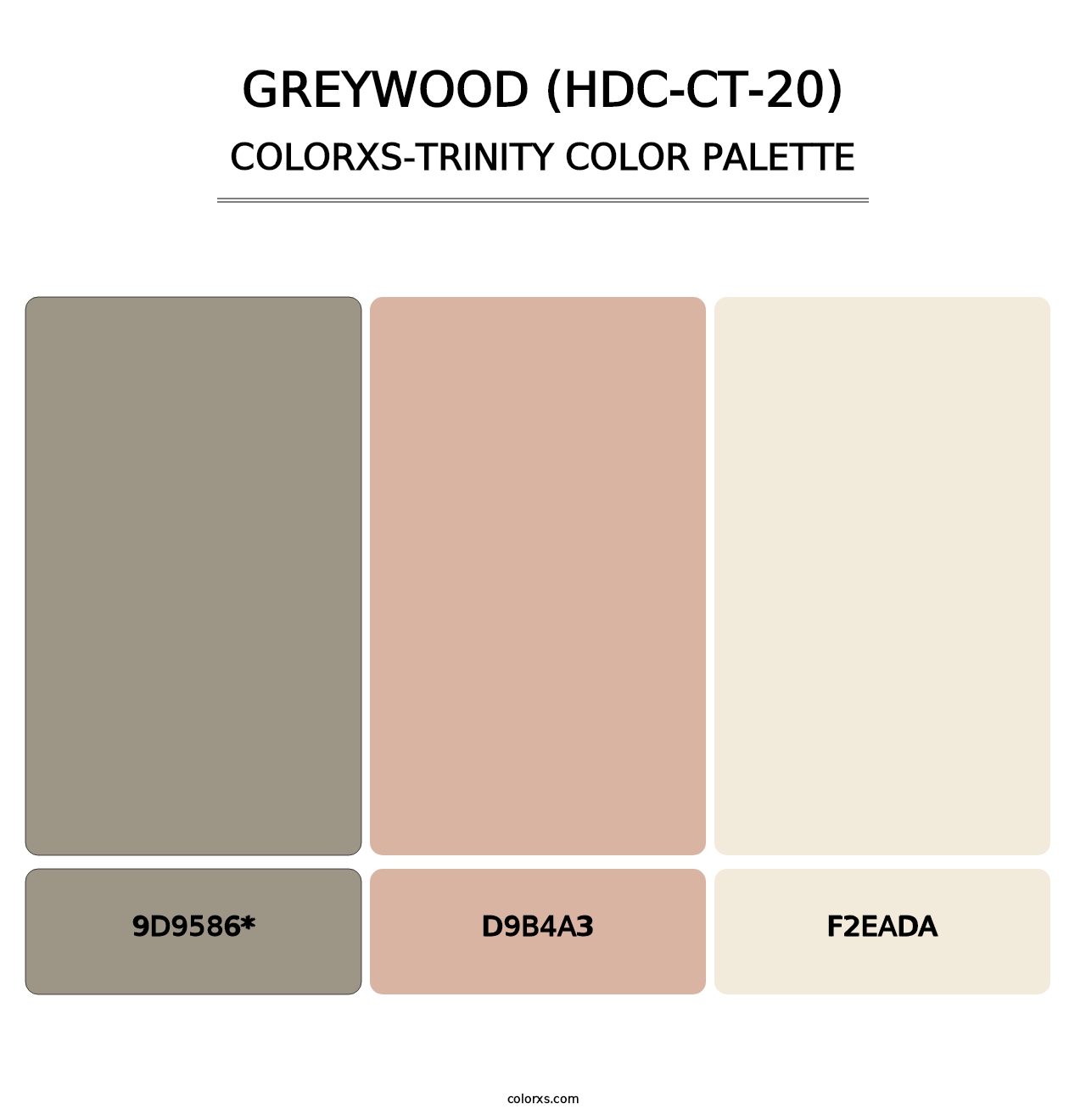 Greywood (HDC-CT-20) - Colorxs Trinity Palette